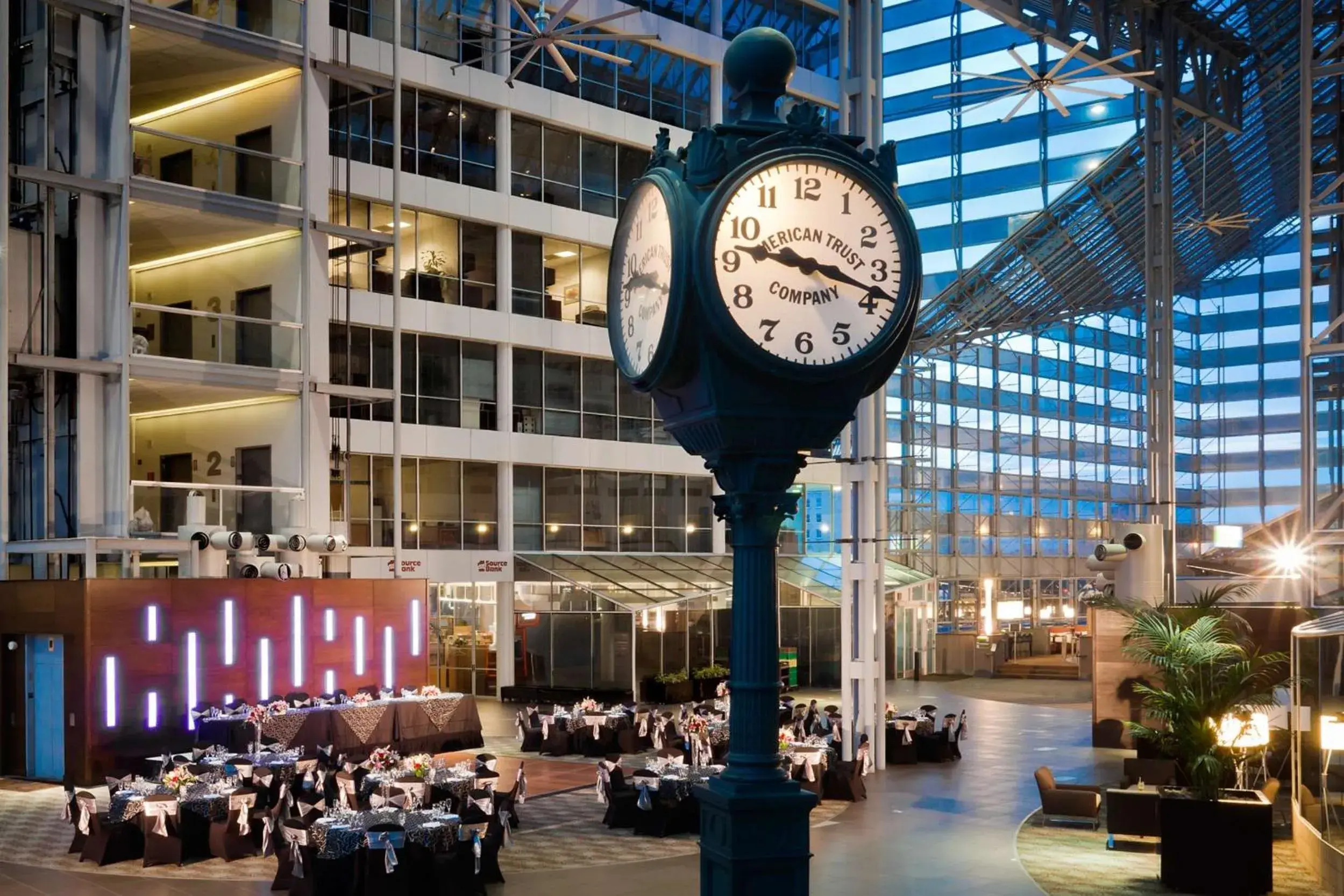 Lobby or reception in DoubleTree by Hilton Hotel South Bend Lobby or reception in DoubleTree by Hilton Hotel South Bend