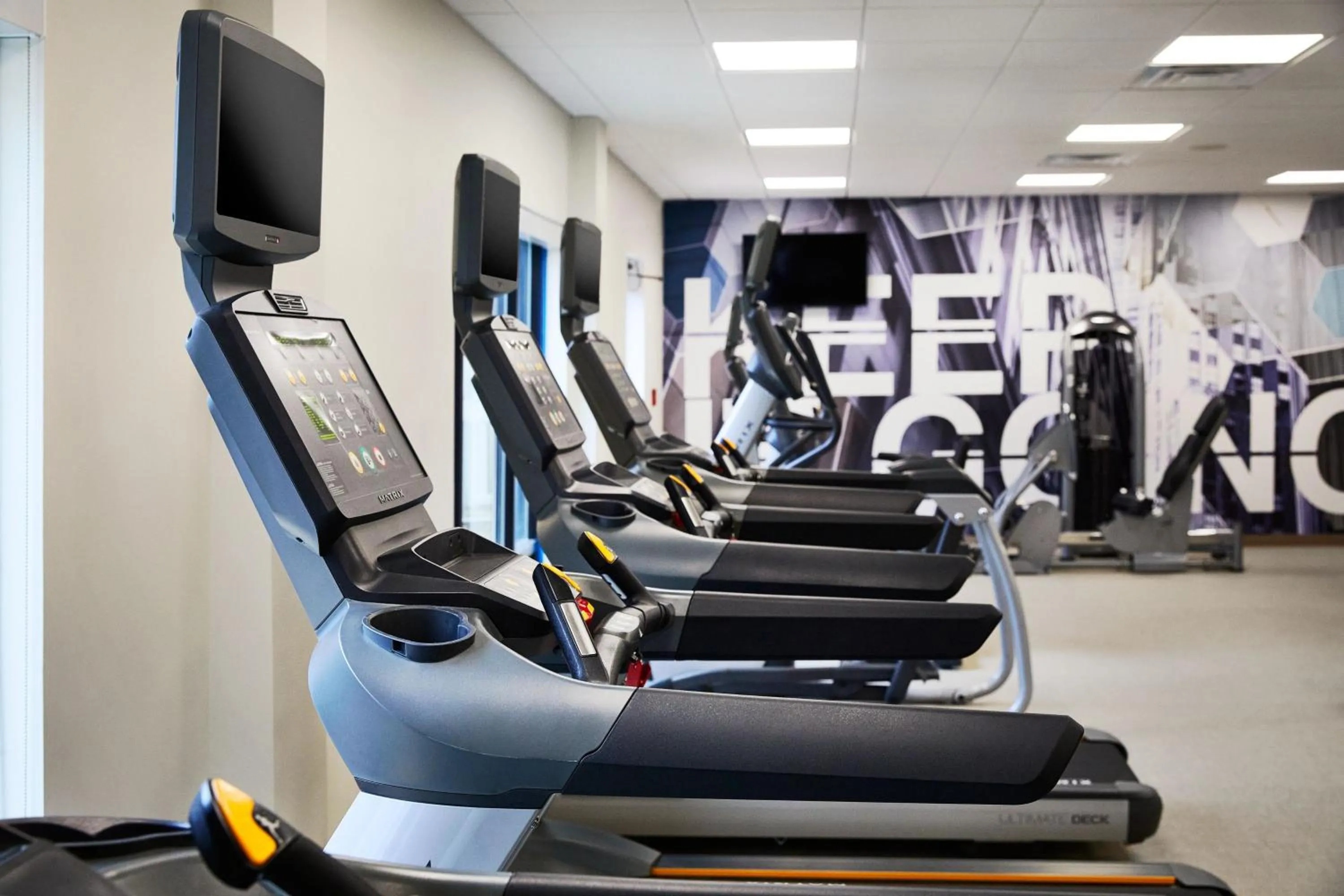 Fitness centre/facilities in SpringHill Suites St. Louis Brentwood