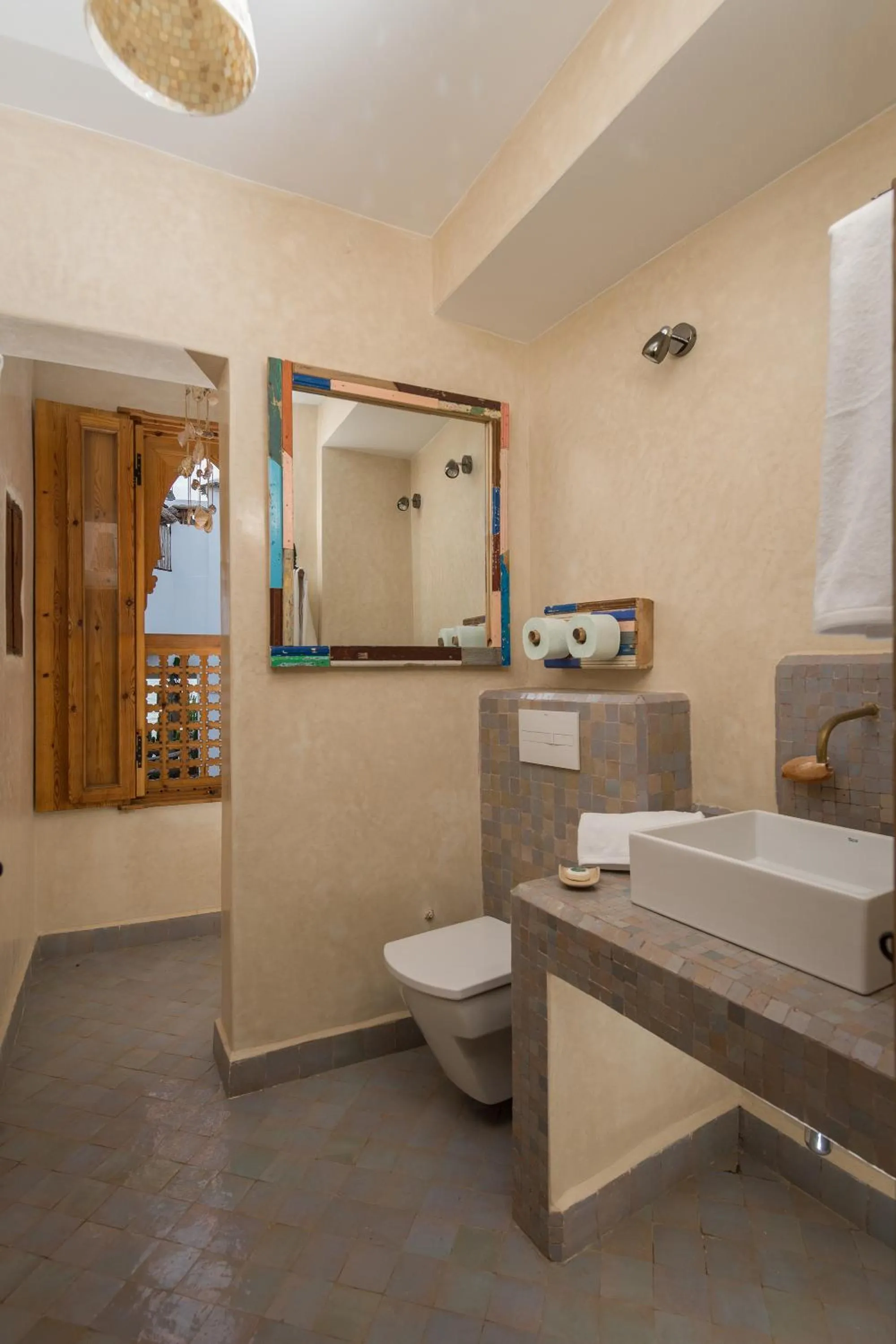 Decorative detail in Munga Guesthouse