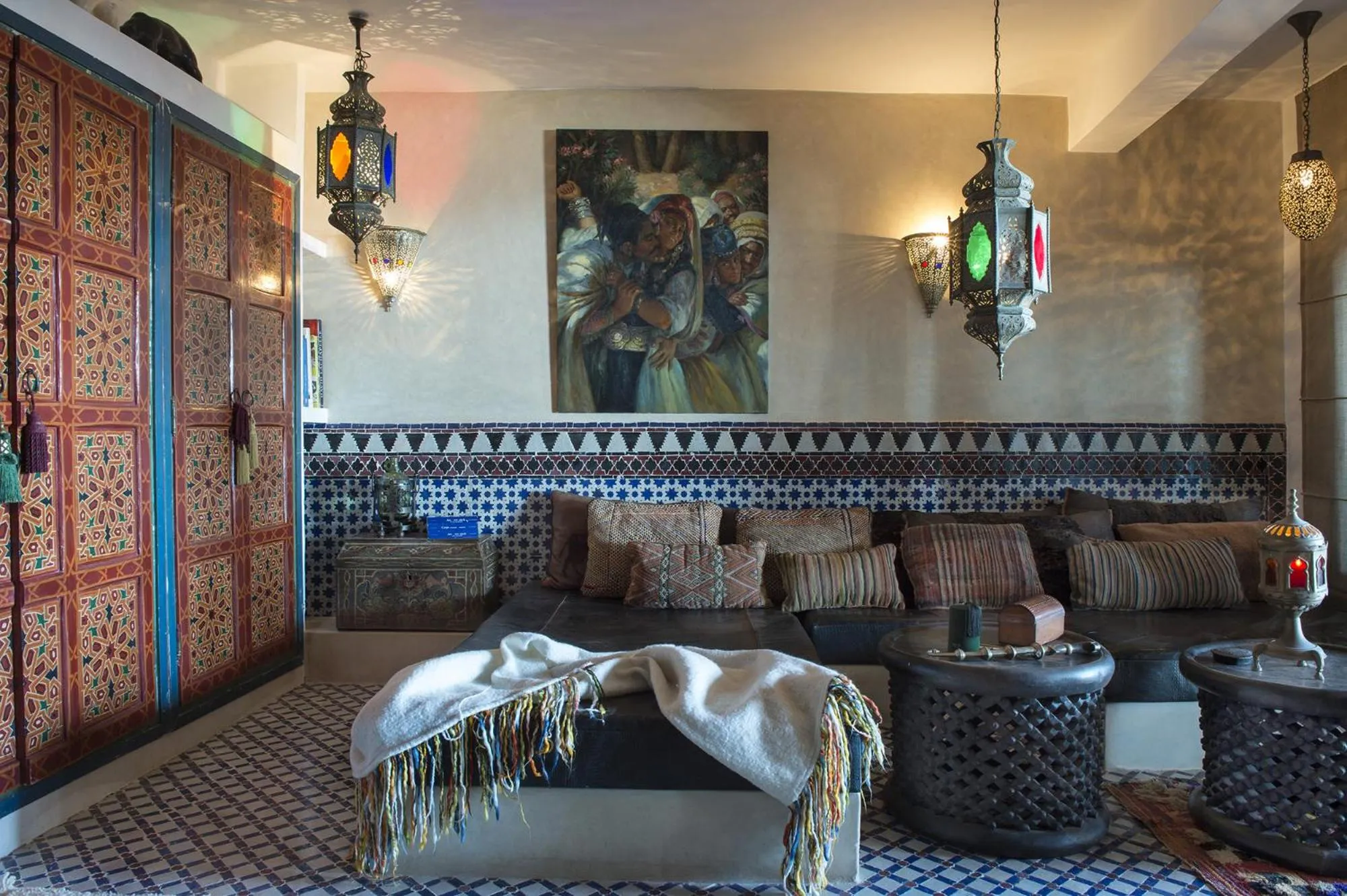 Living room in Munga Guesthouse