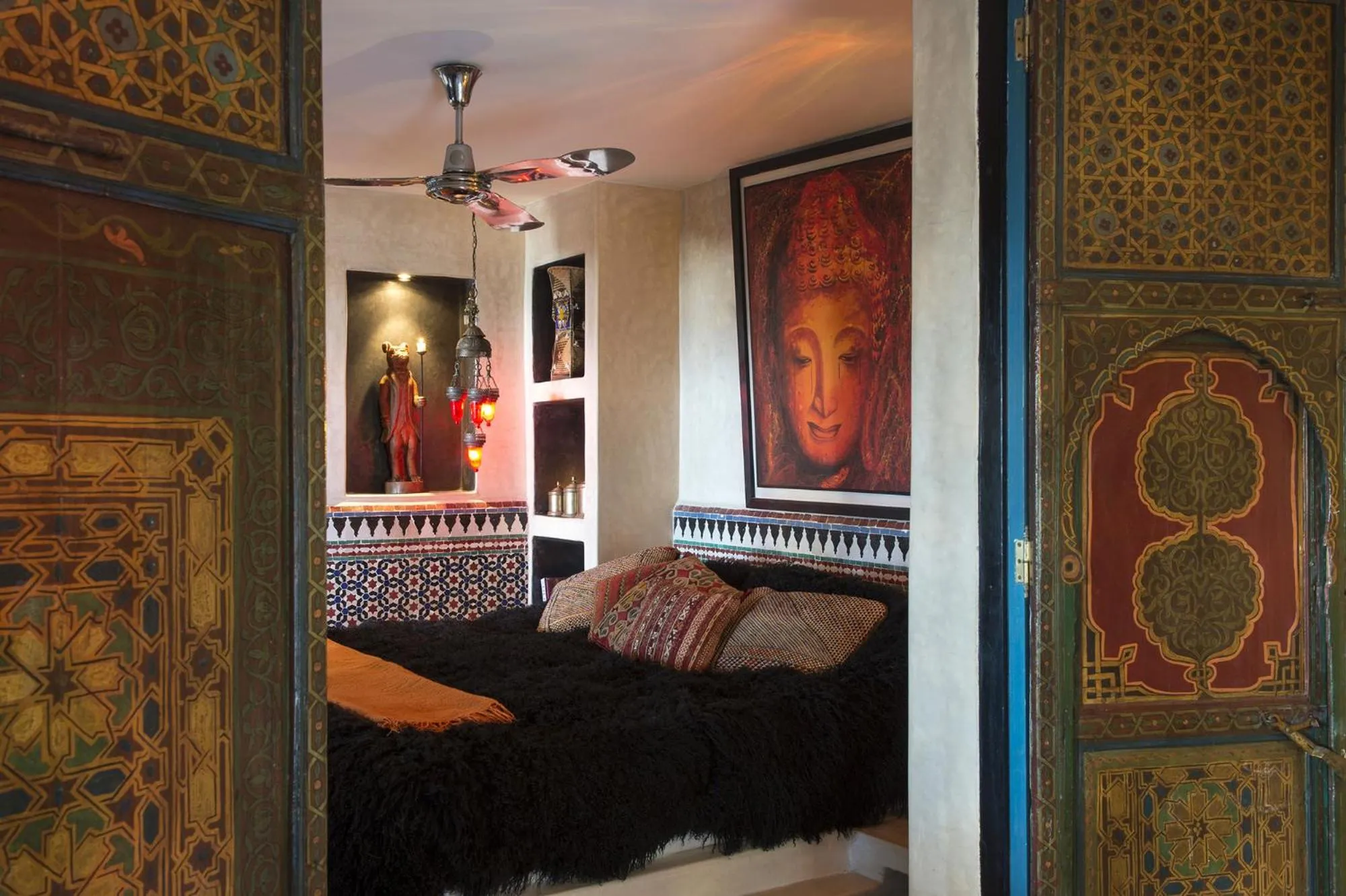 Decorative detail in Munga Guesthouse