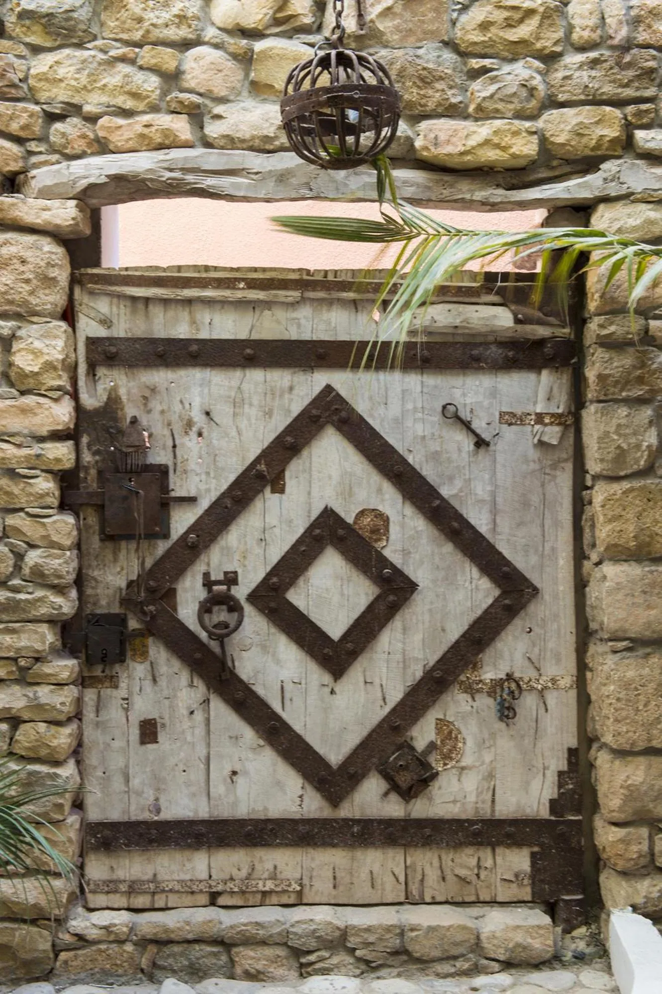 Decorative detail in Munga Guesthouse