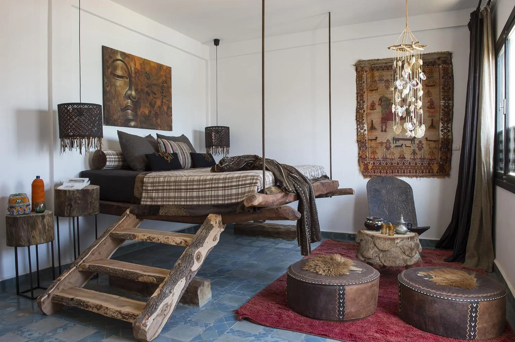 Decorative detail in Munga Guesthouse