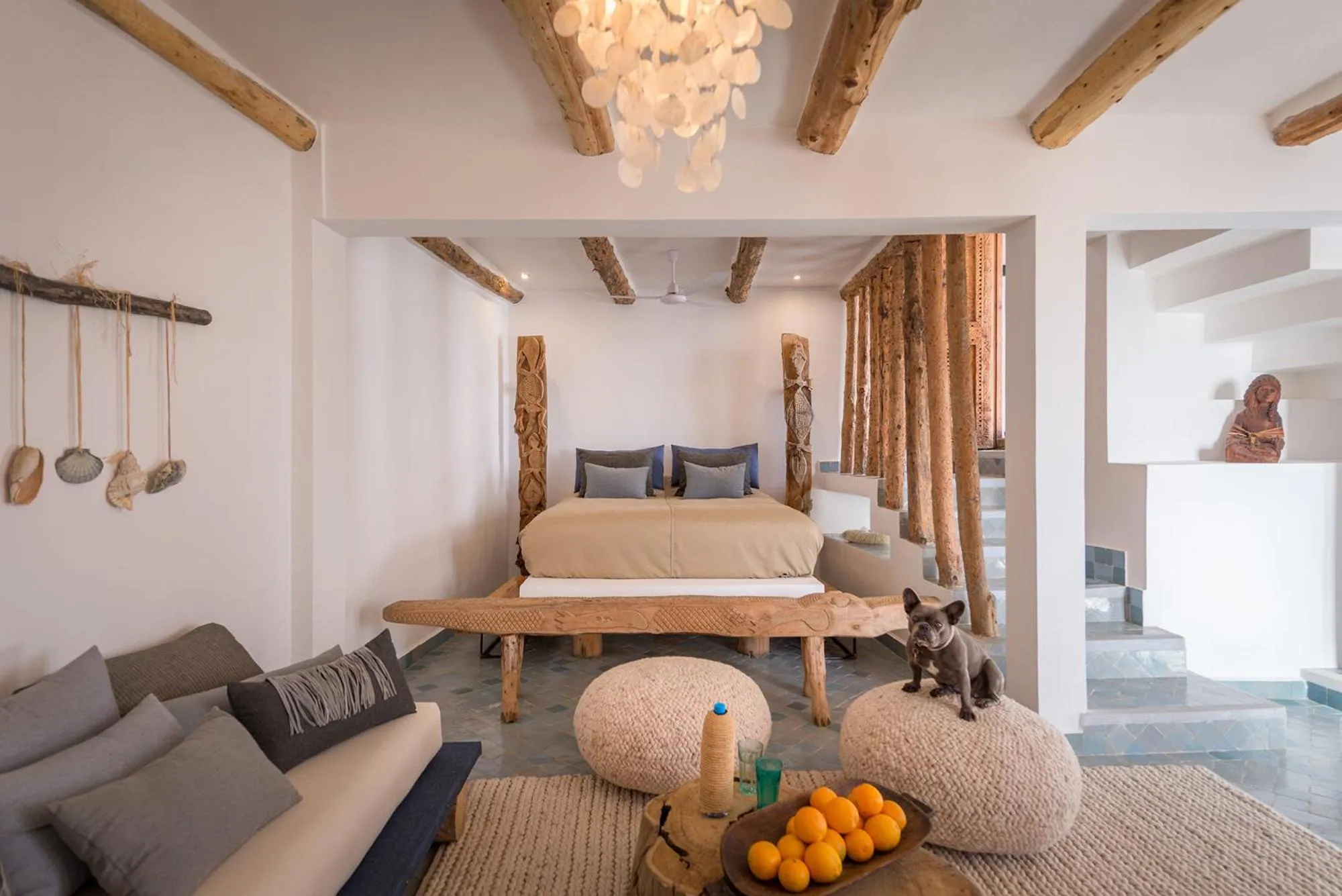 Decorative detail in Munga Guesthouse