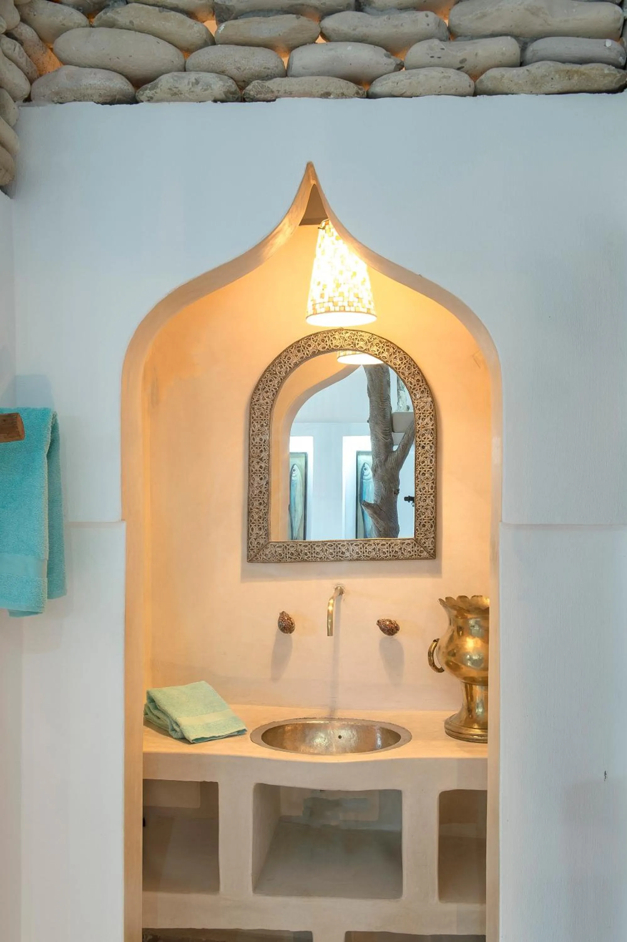 Decorative detail in Munga Guesthouse