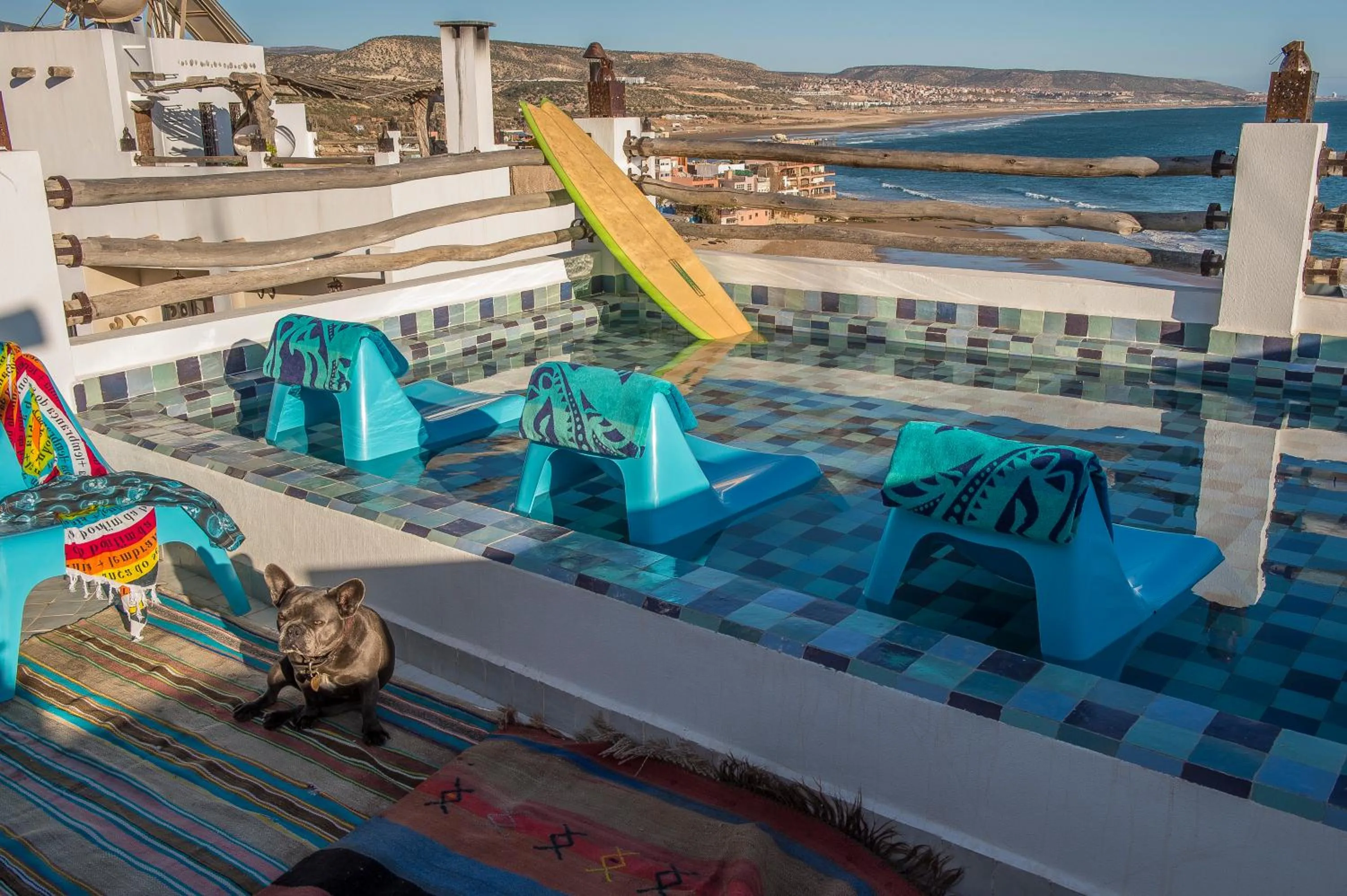 Patio in Munga Guesthouse