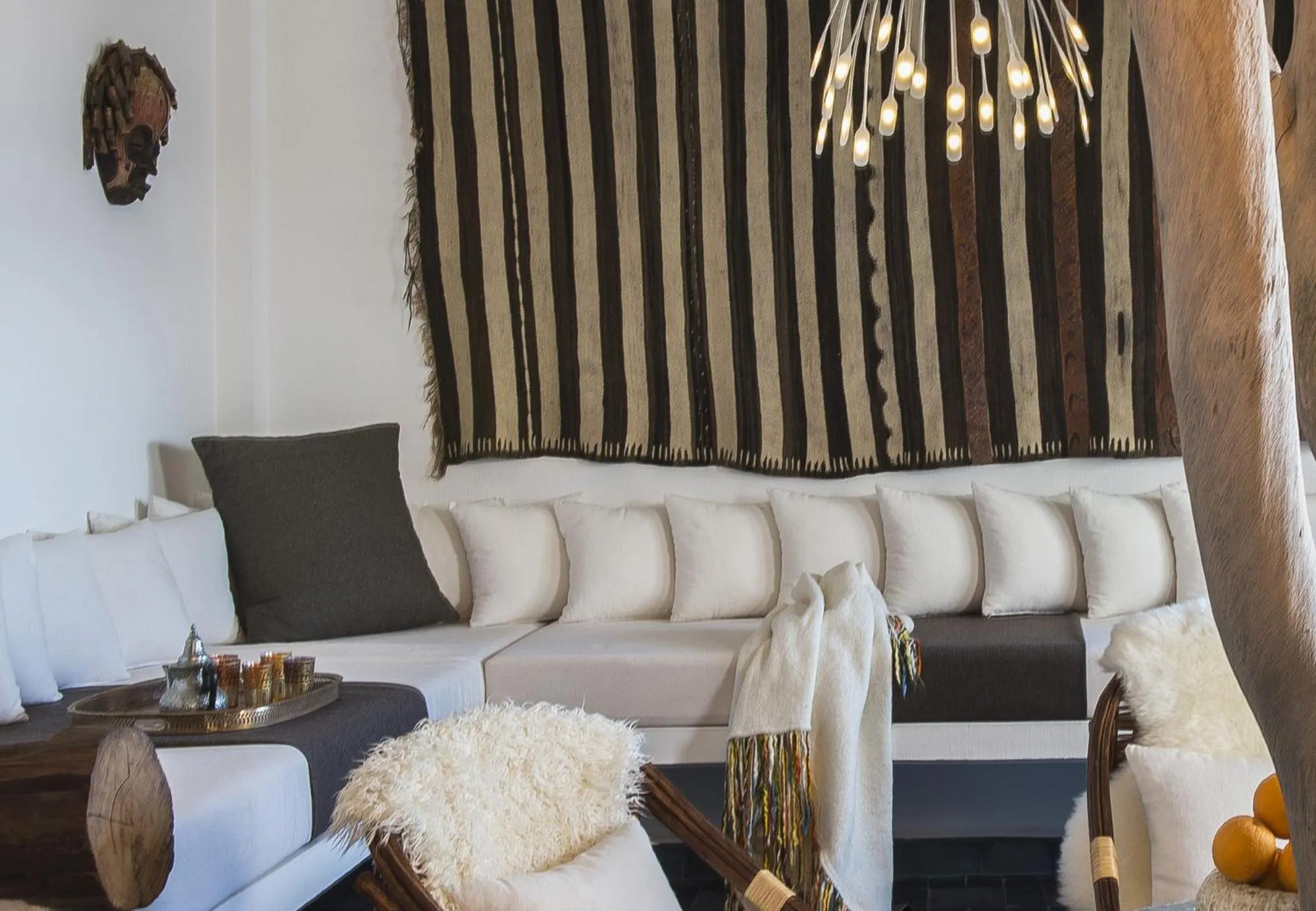 Decorative detail in Munga Guesthouse