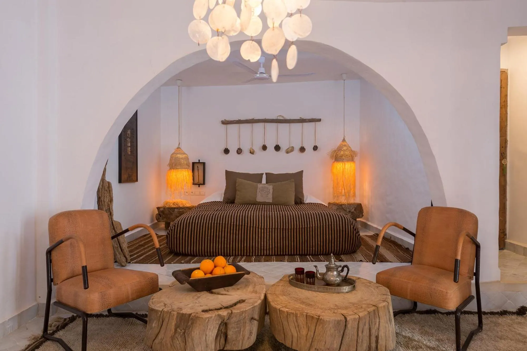 Decorative detail in Munga Guesthouse