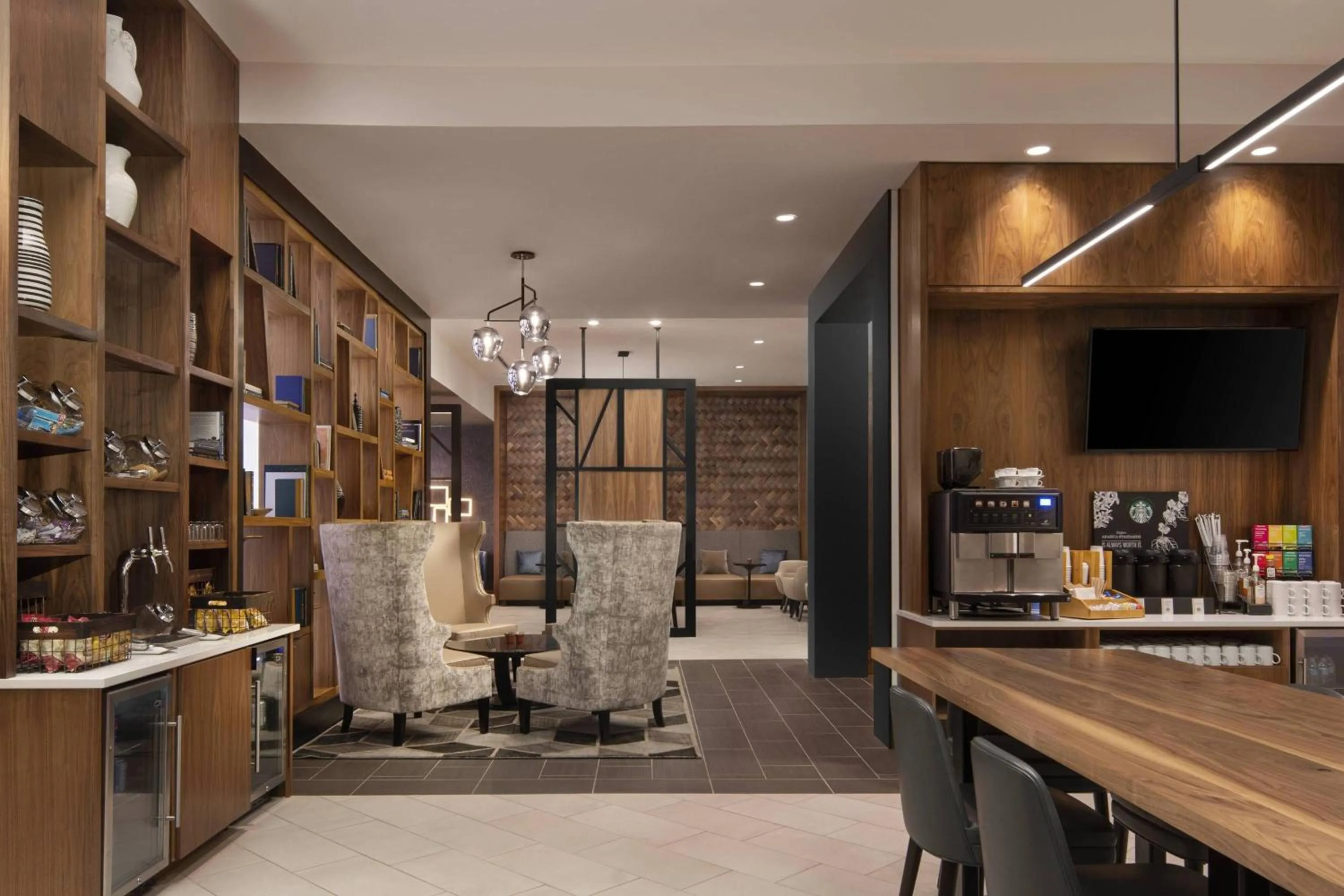 Lounge or bar in Spartanburg Marriott