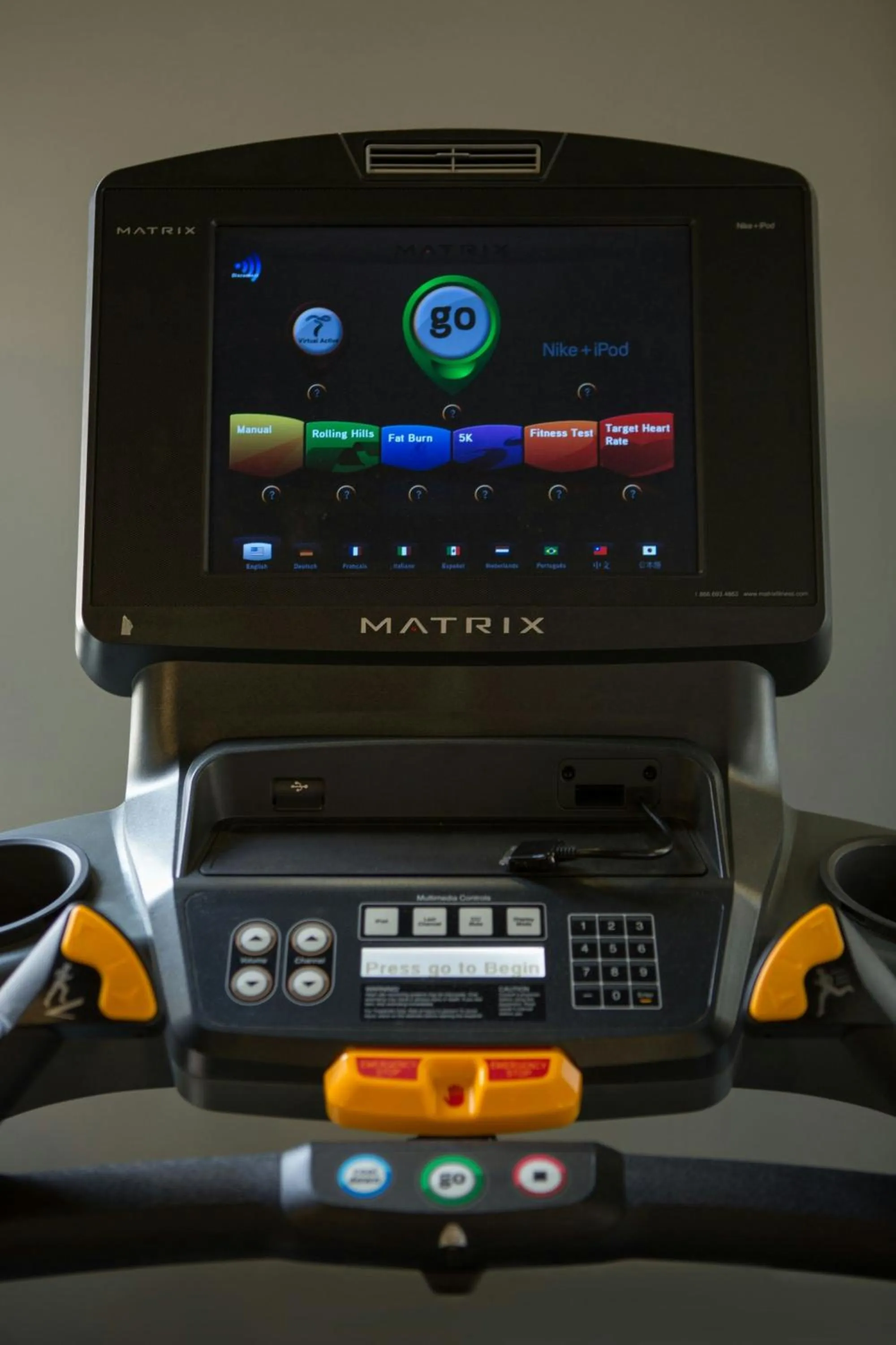 Fitness centre/facilities in College Park Marriott Hotel & Conference Center