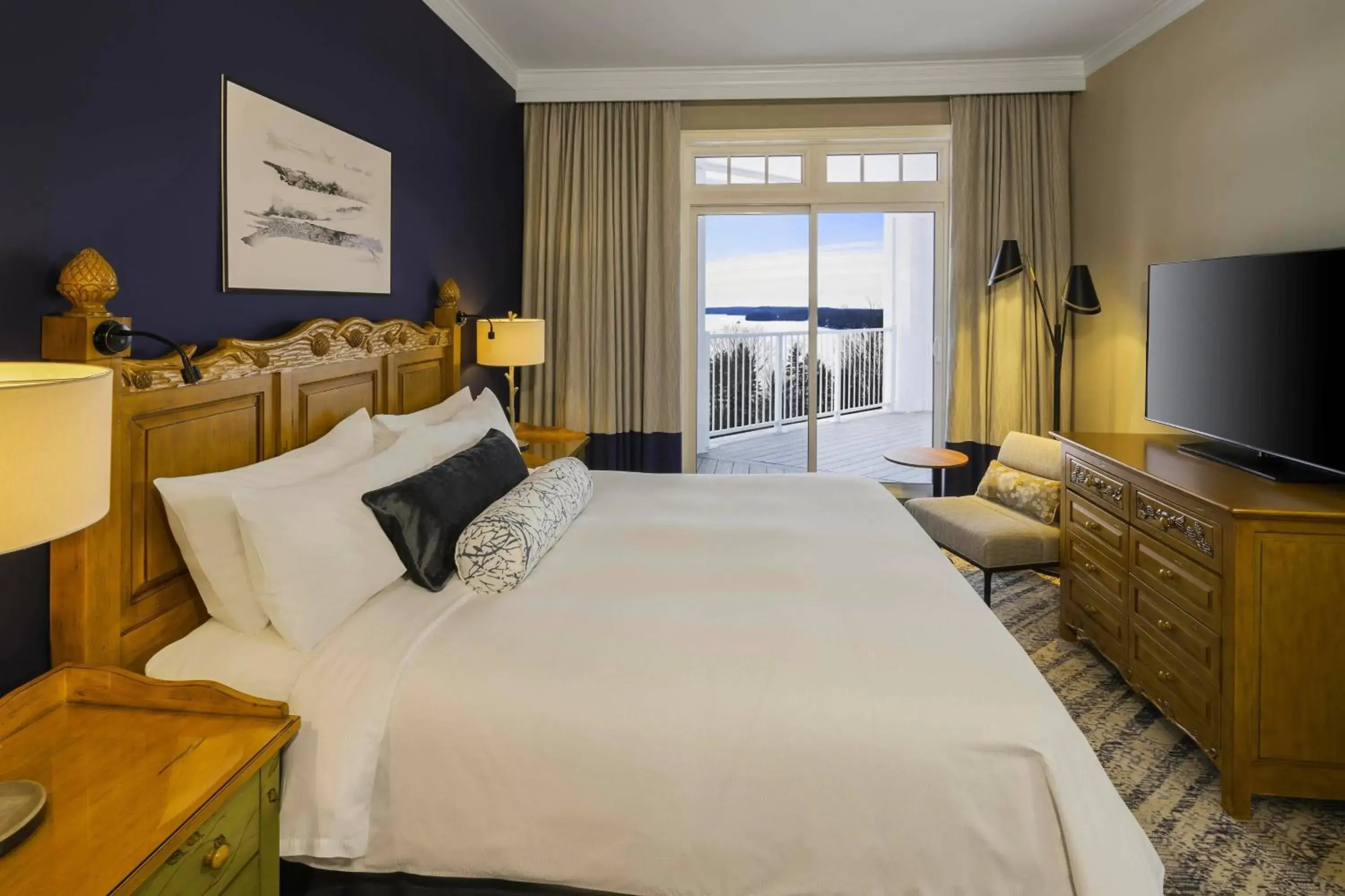 2 Bedroom Junior Suite, Sofa Bed, No View, Fireplace, Balcony in JW Marriott The Rosseau Muskoka Resort & Spa 2 Bedroom Junior Suite, Sofa Bed, No View, Fireplace, Balcony in JW Marriott The Rosseau Muskoka Resort & Spa