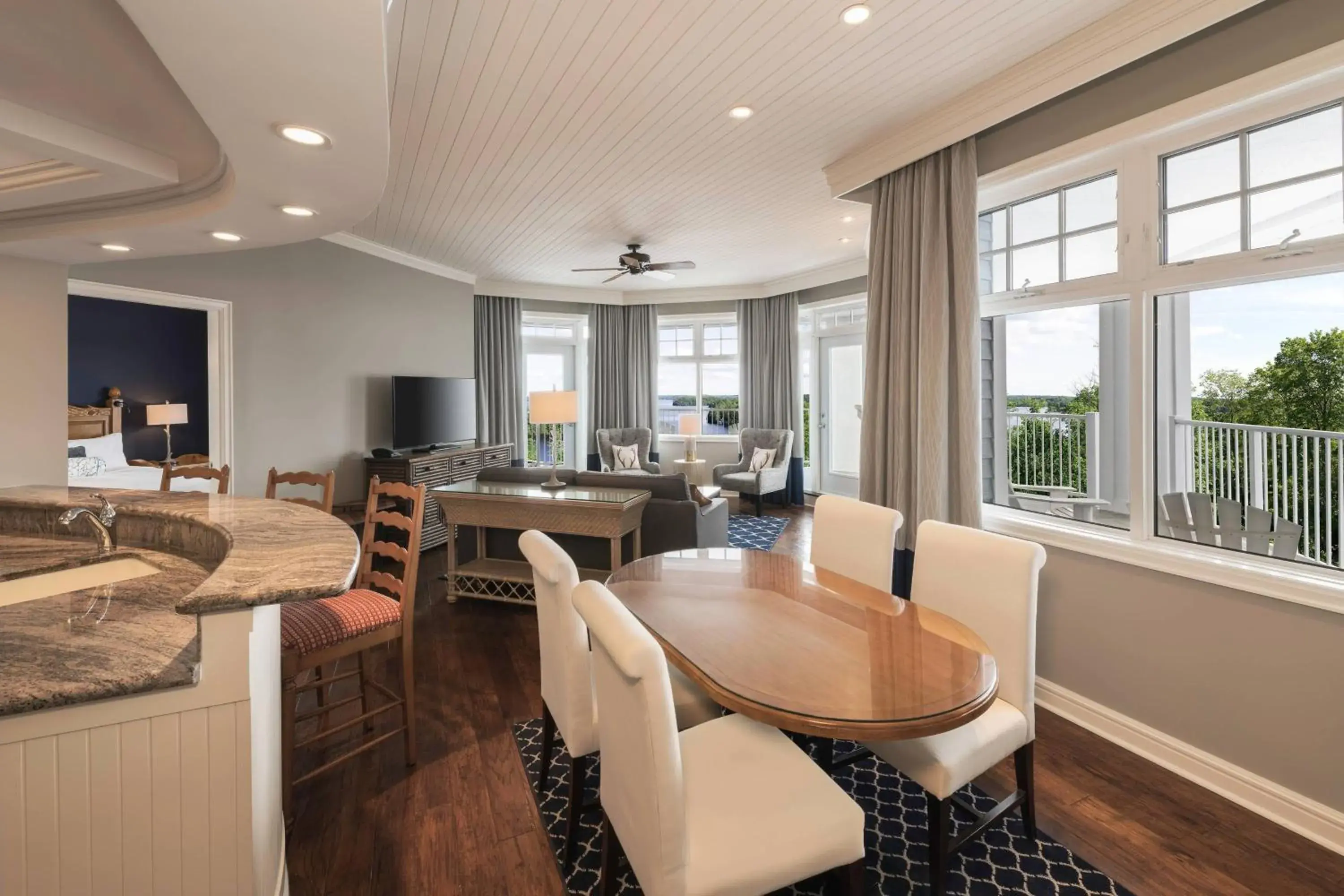 2 Bedroom Executive Suite, Sofa Bed, Water View, Fireplace, Balcony in JW Marriott The Rosseau Muskoka Resort & Spa 2 Bedroom Executive Suite, Sofa Bed, Water View, Fireplace, Balcony in JW Marriott The Rosseau Muskoka Resort & Spa