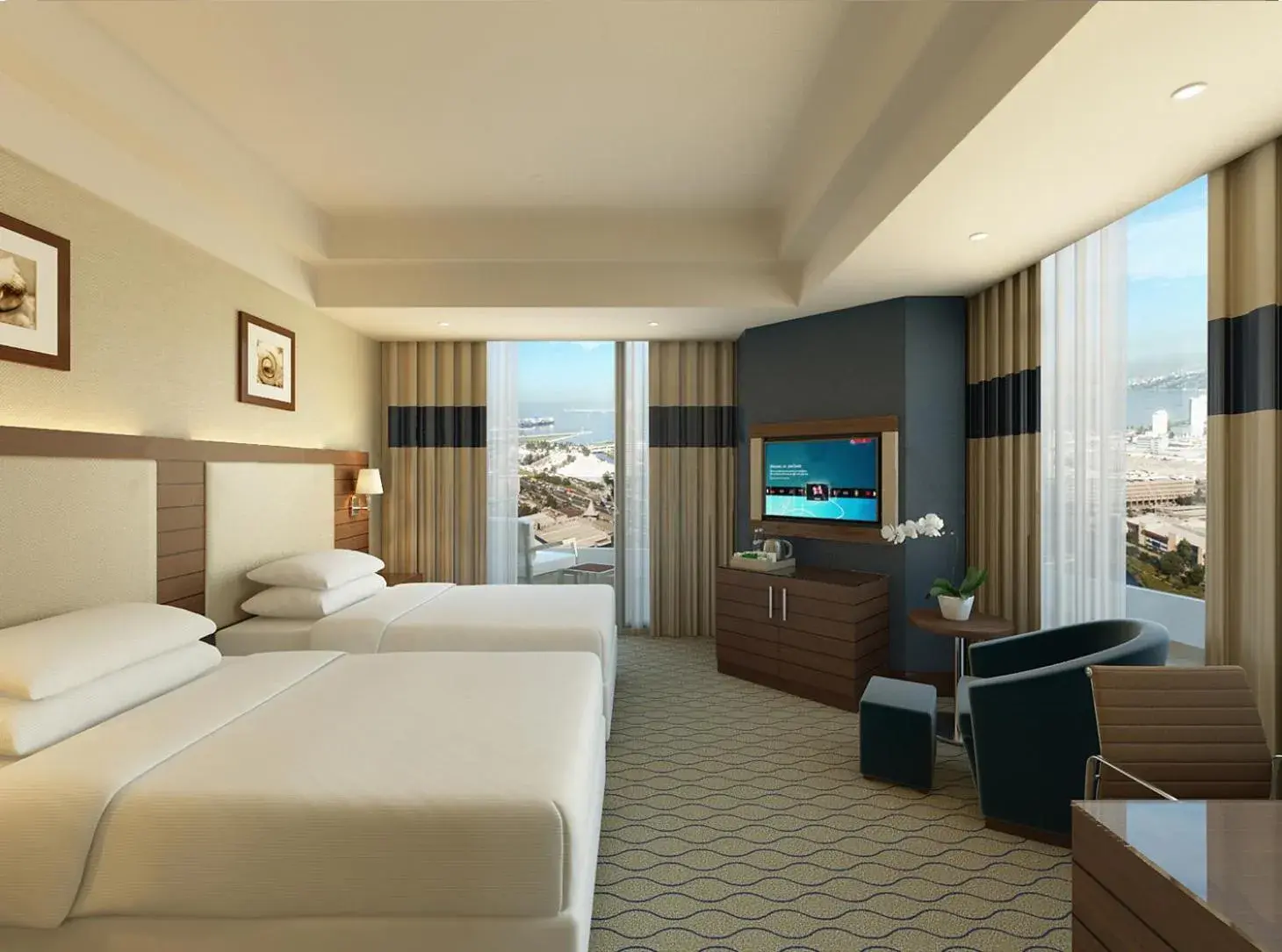 Bedroom, Bed in Four Points by Sheraton Izmir Bedroom, Bed in Four Points by Sheraton Izmir