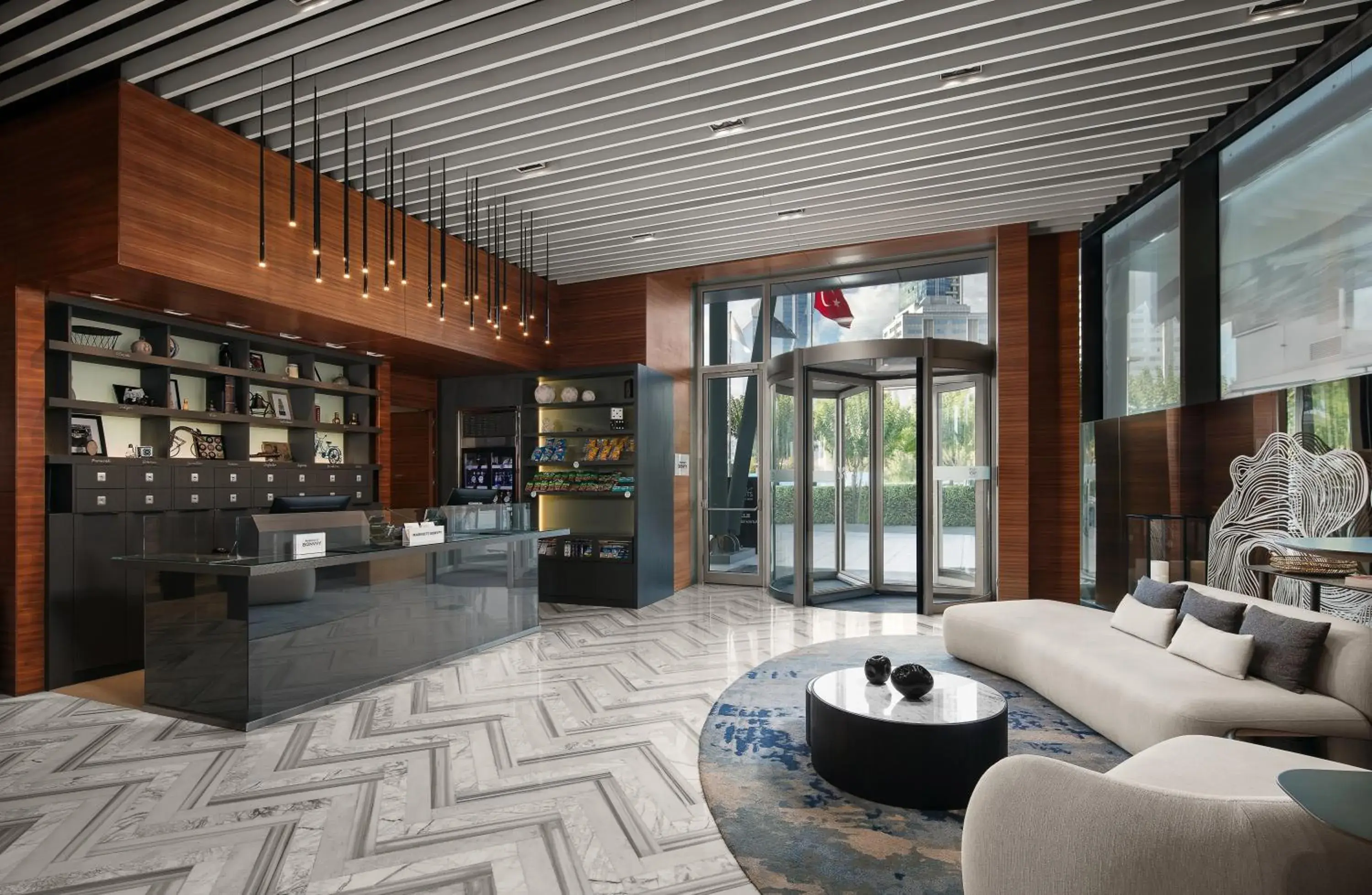 Lobby or reception in Four Points by Sheraton Izmir Lobby or reception in Four Points by Sheraton Izmir