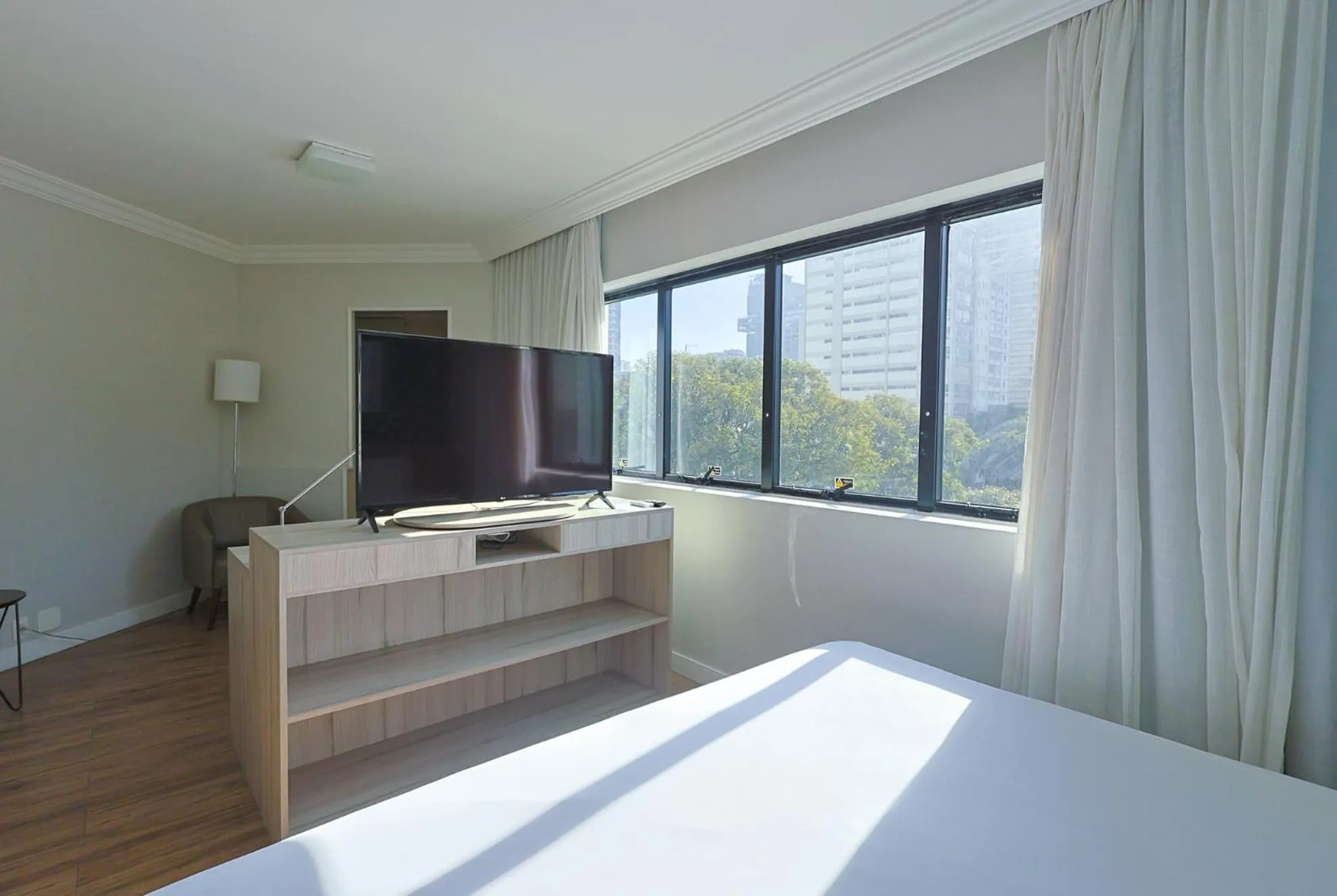 Bed in Radisson Oscar Freire