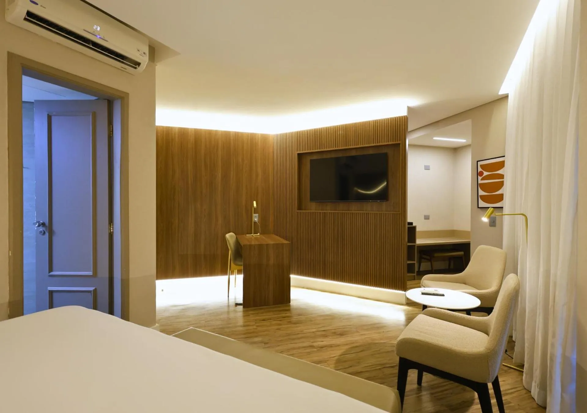 Bed in Radisson Oscar Freire