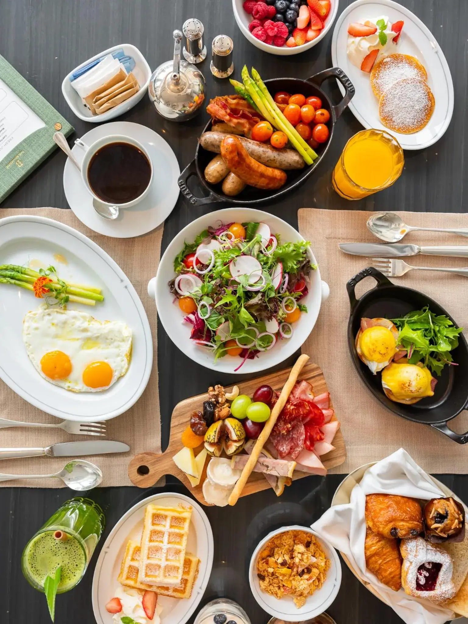 Breakfast in Waldorf Astoria Bangkok Breakfast in Waldorf Astoria Bangkok