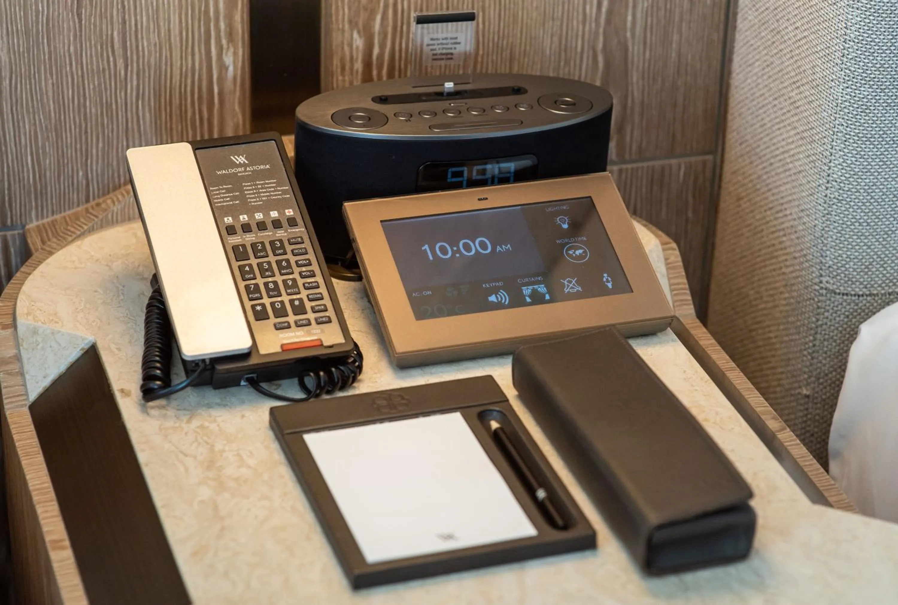 Bedroom in Waldorf Astoria Bangkok