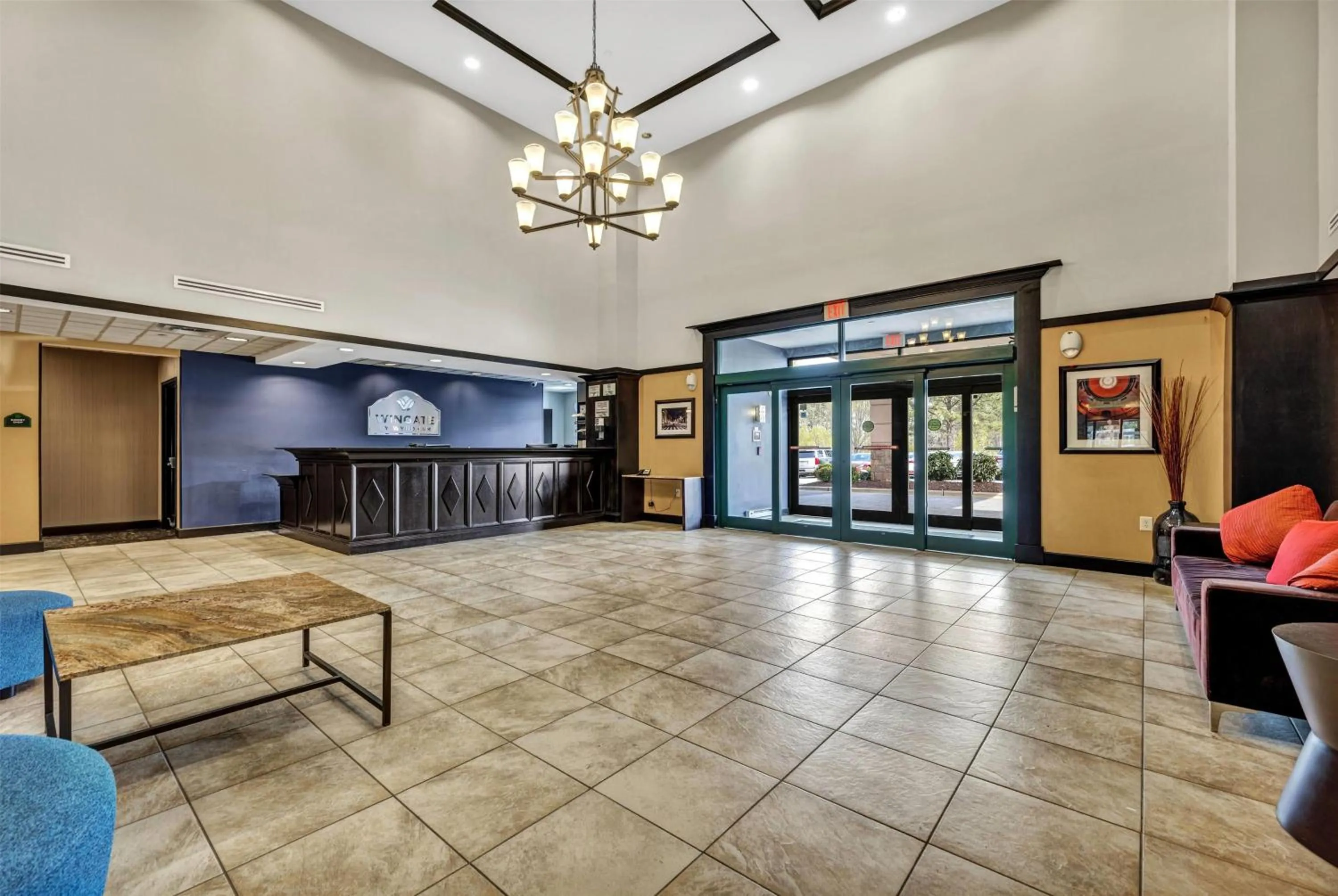Lobby or reception in Wingate by Wyndham State Arena Raleigh/Cary Hotel
