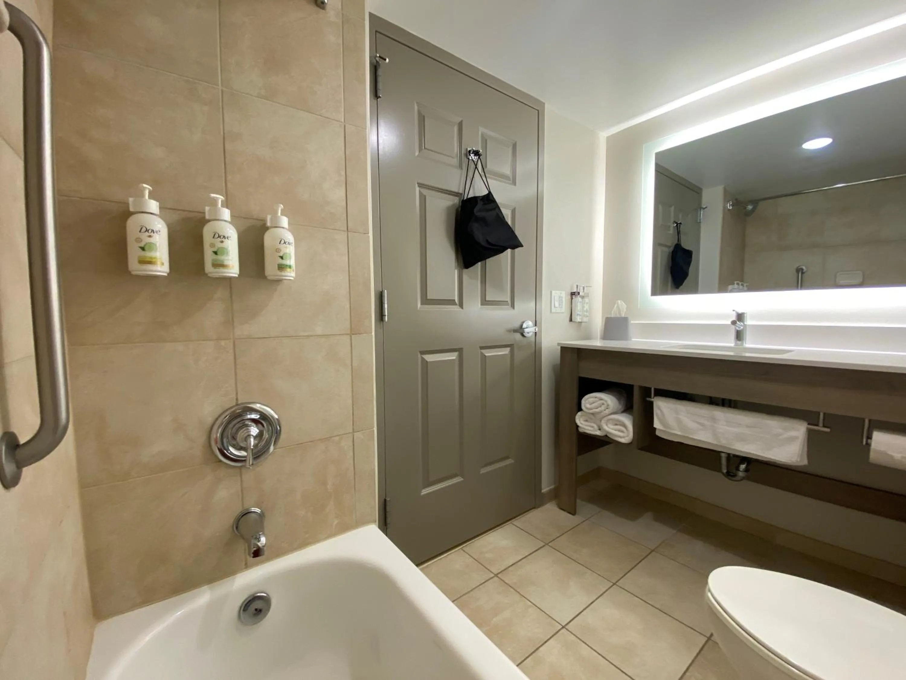 Shower in Wingate by Wyndham State Arena Raleigh/Cary Hotel