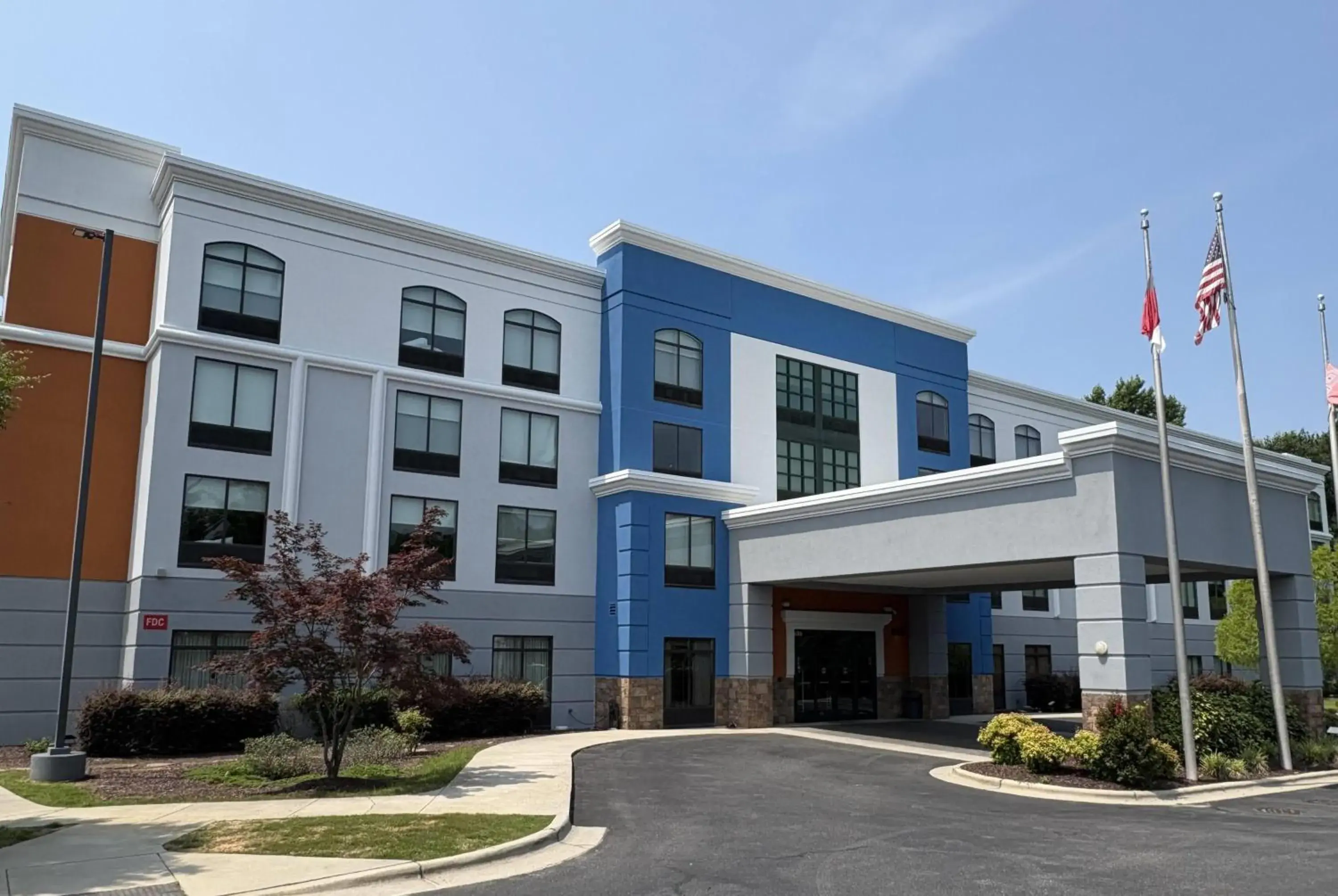 Property building in Wingate by Wyndham State Arena Raleigh/Cary Hotel Property building in Wingate by Wyndham State Arena Raleigh/Cary Hotel