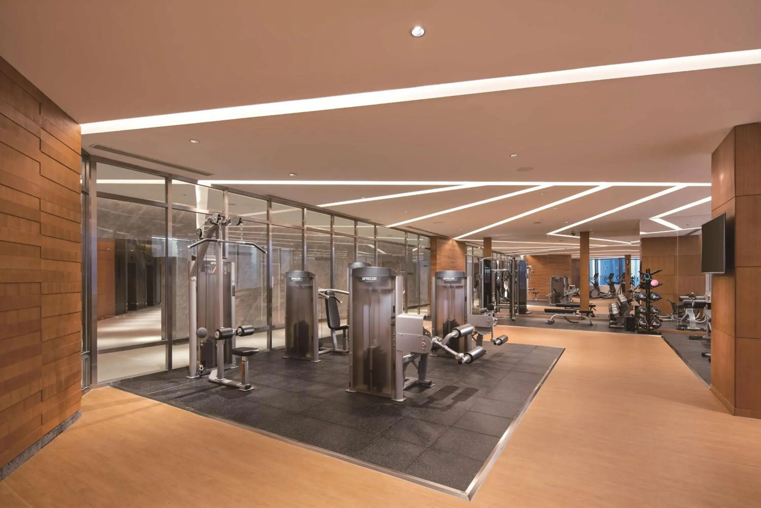 Fitness centre/facilities in Hilton Shenyang Fitness centre/facilities in Hilton Shenyang