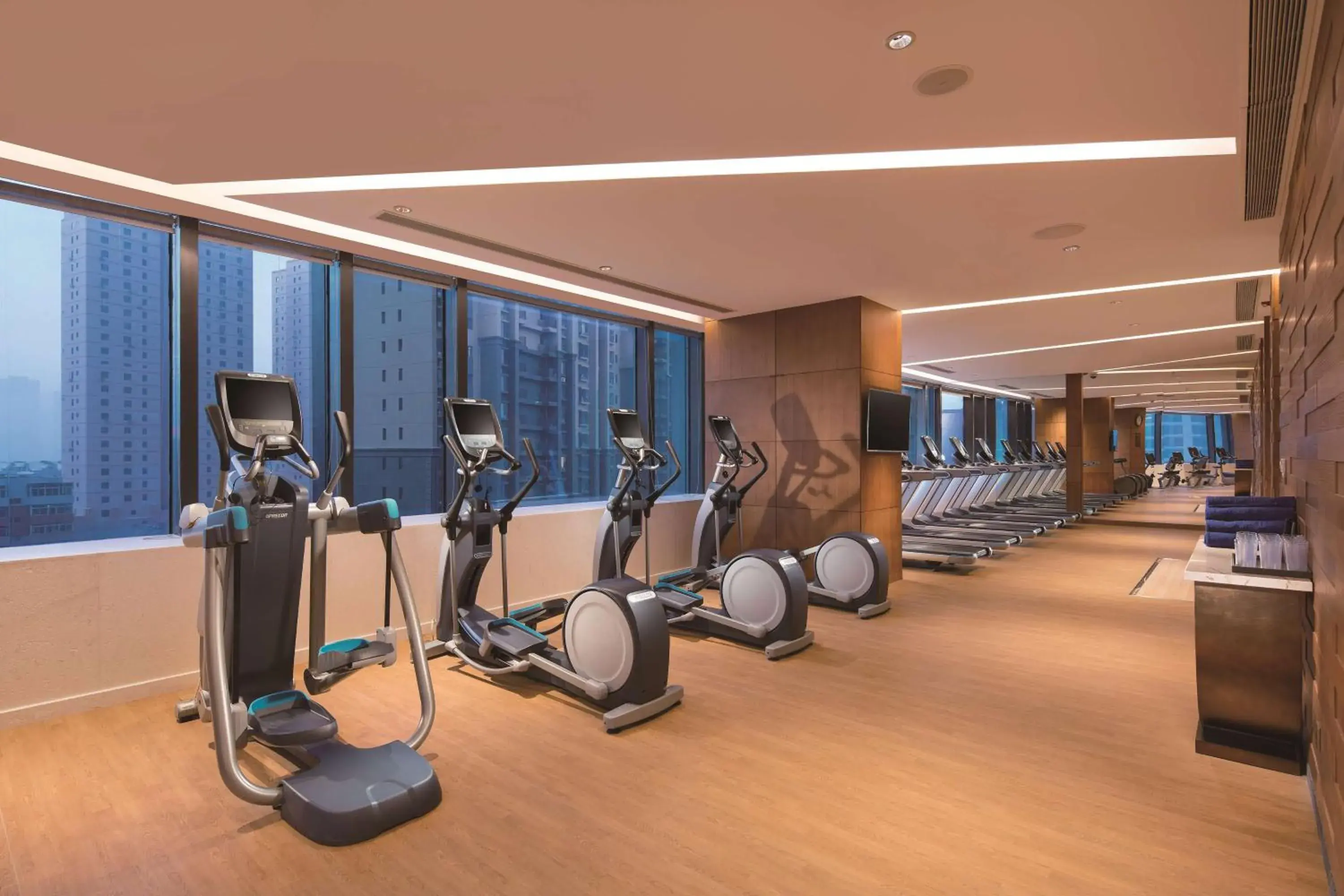 Fitness centre/facilities in Hilton Shenyang Fitness centre/facilities in Hilton Shenyang