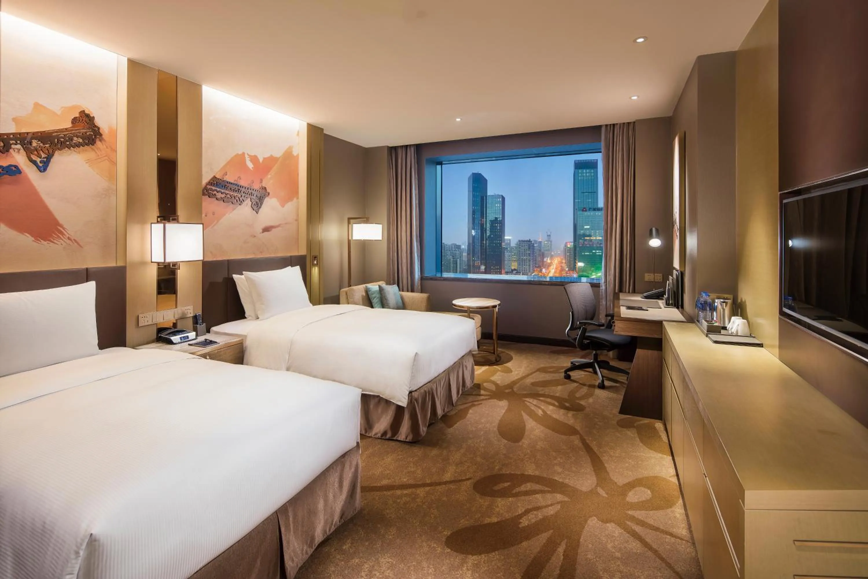Bedroom, Bed in Hilton Shenyang