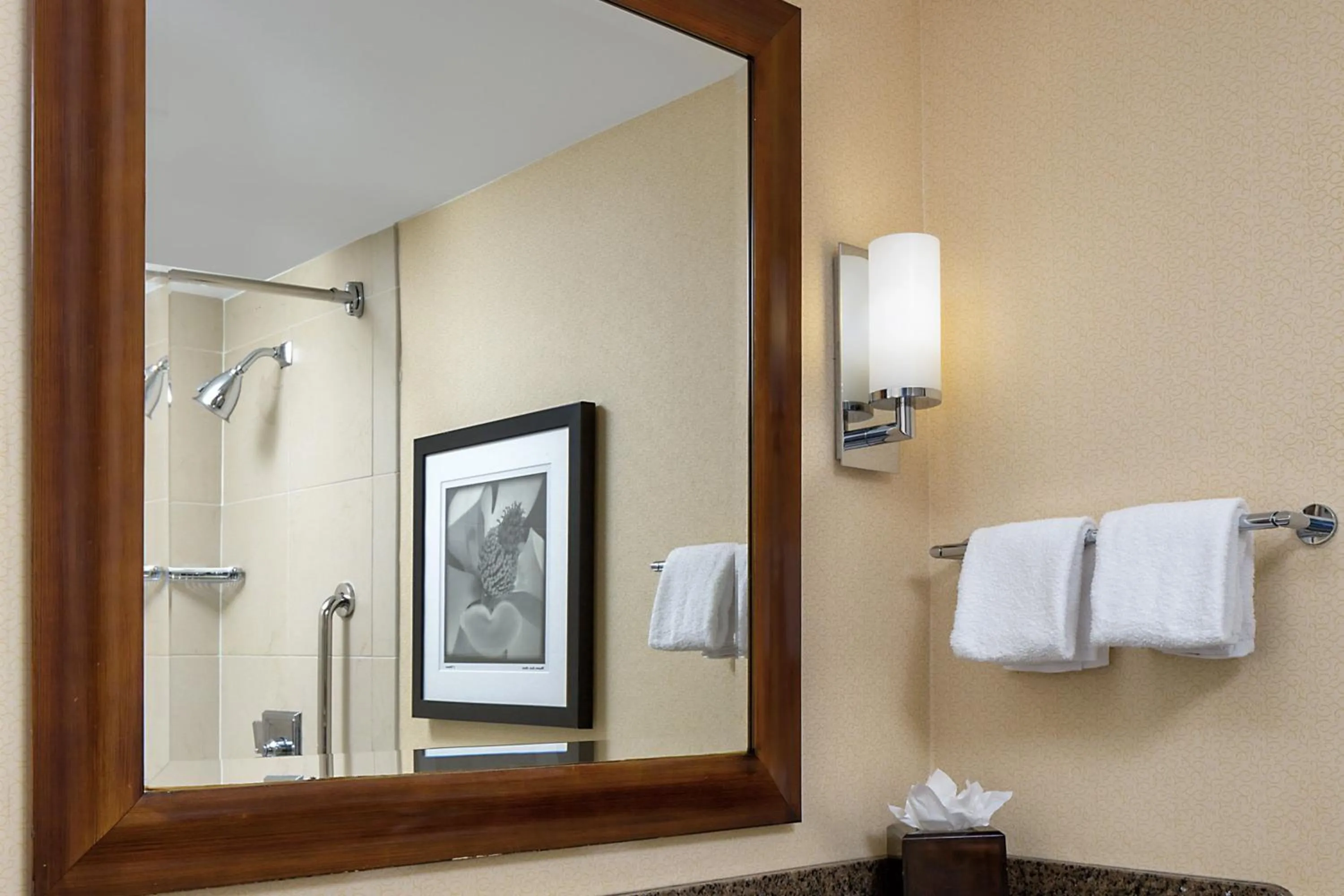 Bathroom in Wyndham Atlanta Buckhead Hotel & Conference Center