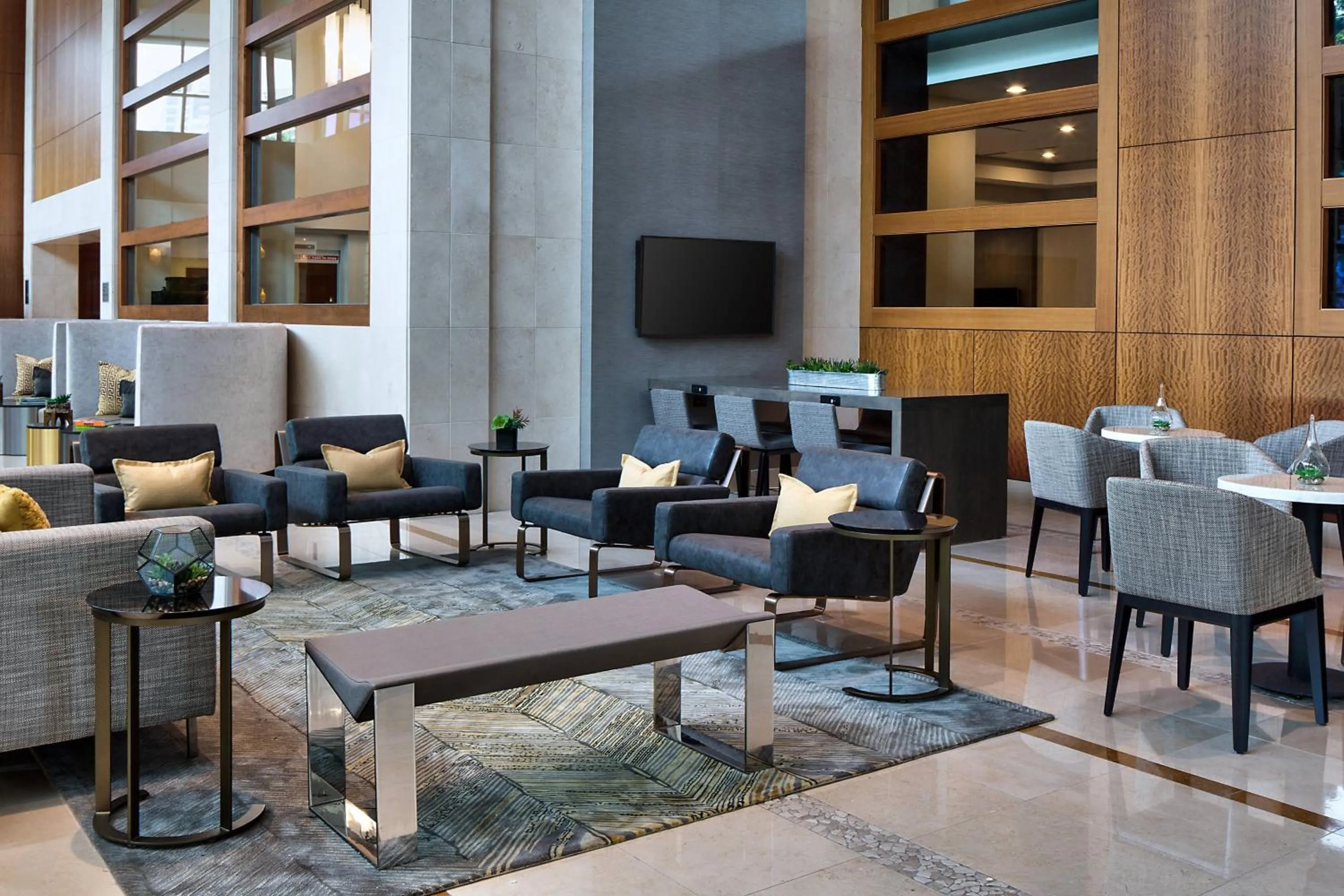 Lobby or reception in Wyndham Atlanta Buckhead Hotel & Conference Center