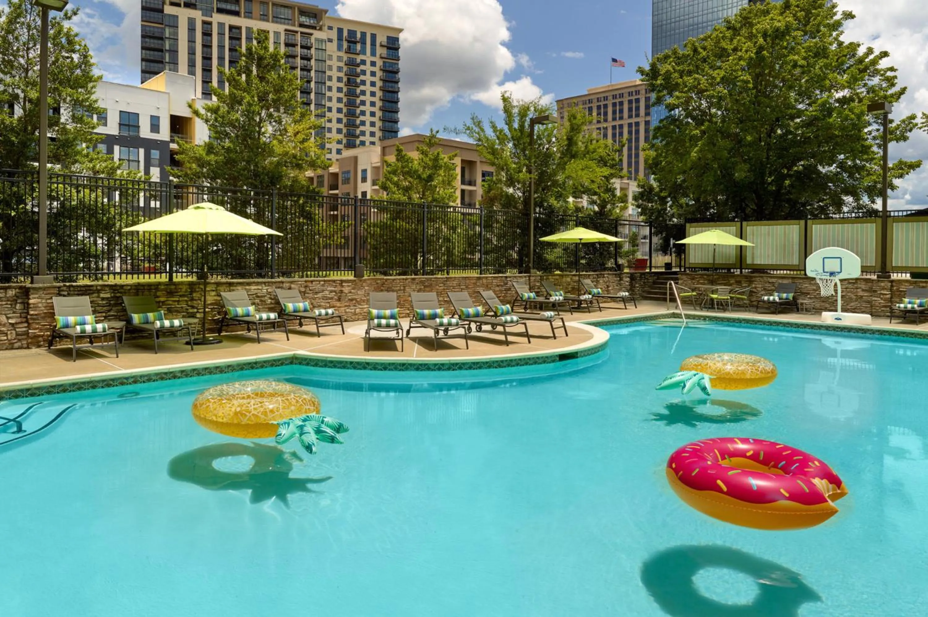 Swimming pool in Wyndham Atlanta Buckhead Hotel & Conference Center