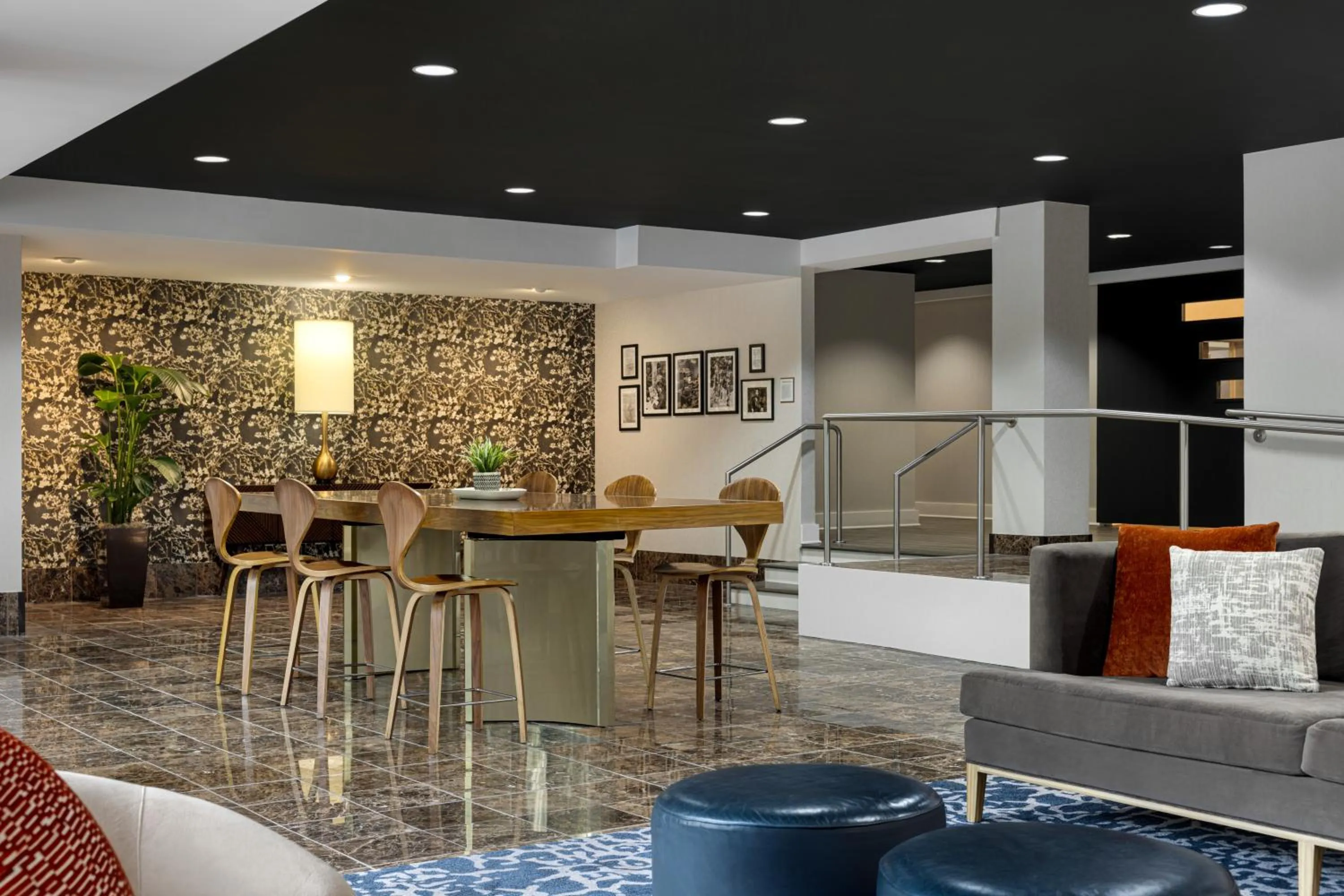 Lobby or reception in The American Hotel Atlanta Downtown-a Doubletree by Hilton