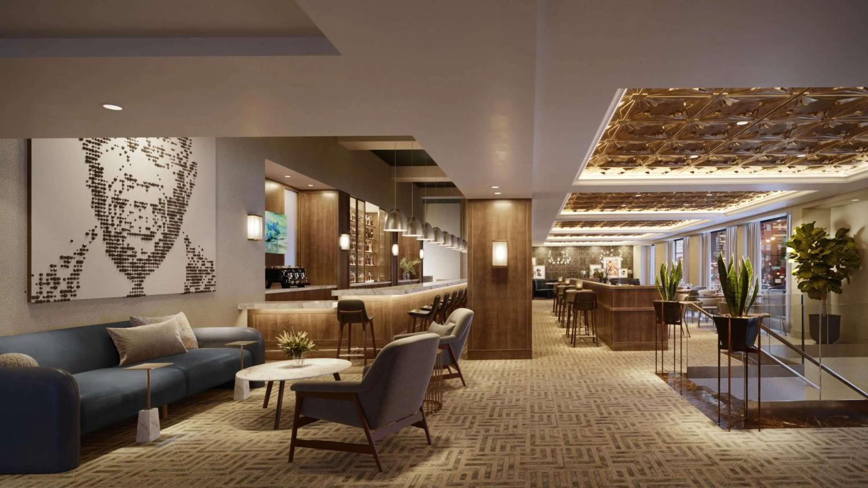 Restaurant/places to eat in The American Hotel Atlanta Downtown-a Doubletree by Hilton