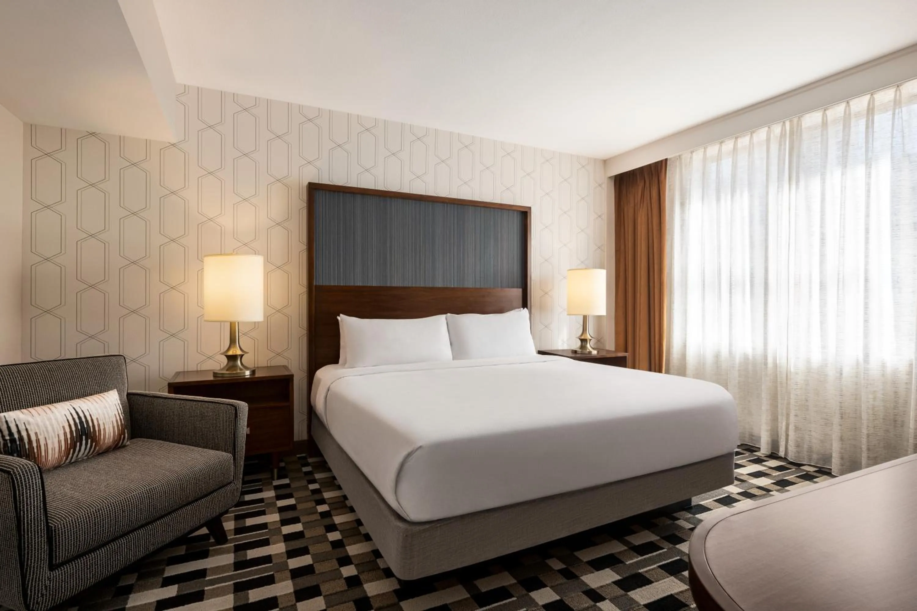 Bed in The American Hotel Atlanta Downtown-a Doubletree by Hilton