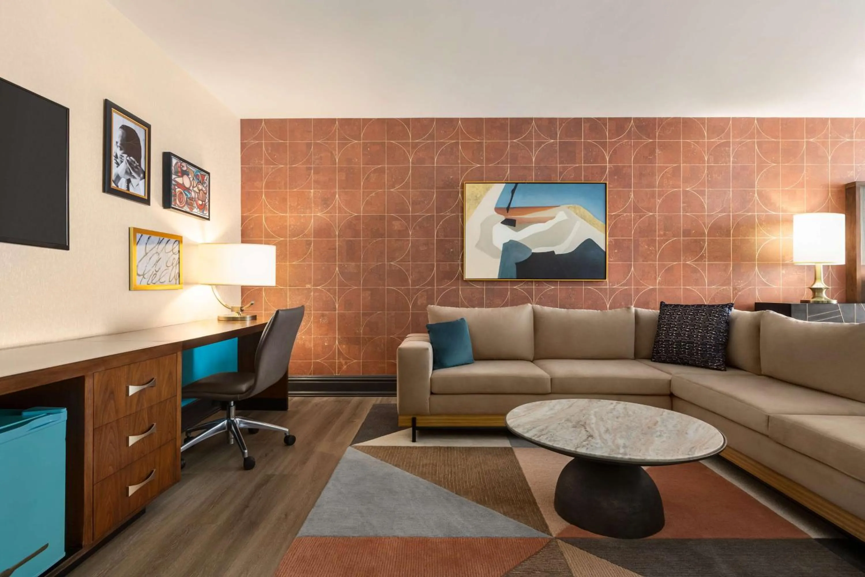 Bedroom in The American Hotel Atlanta Downtown-a Doubletree by Hilton