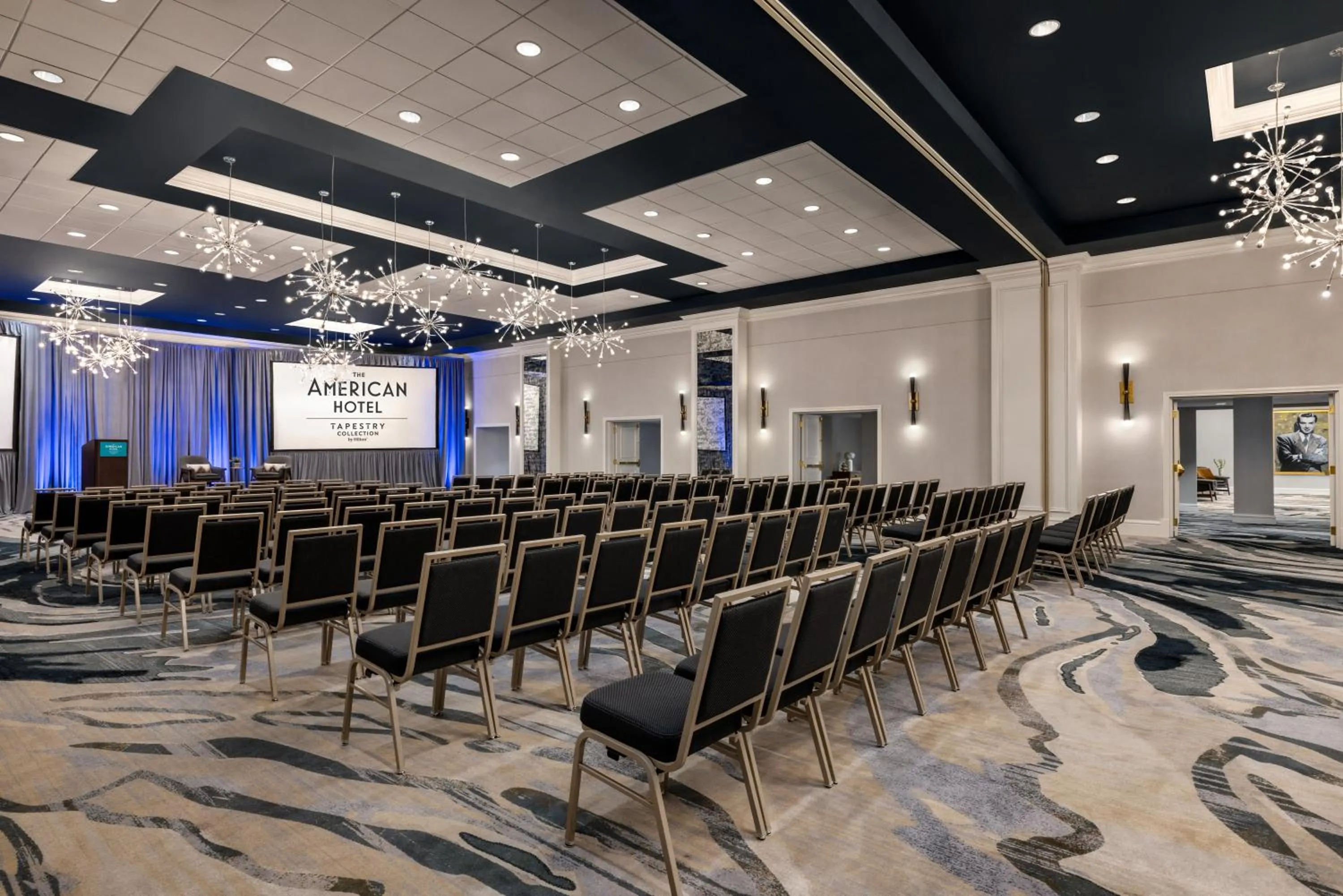 Meeting/conference room in The American Hotel Atlanta Downtown-a Doubletree by Hilton
