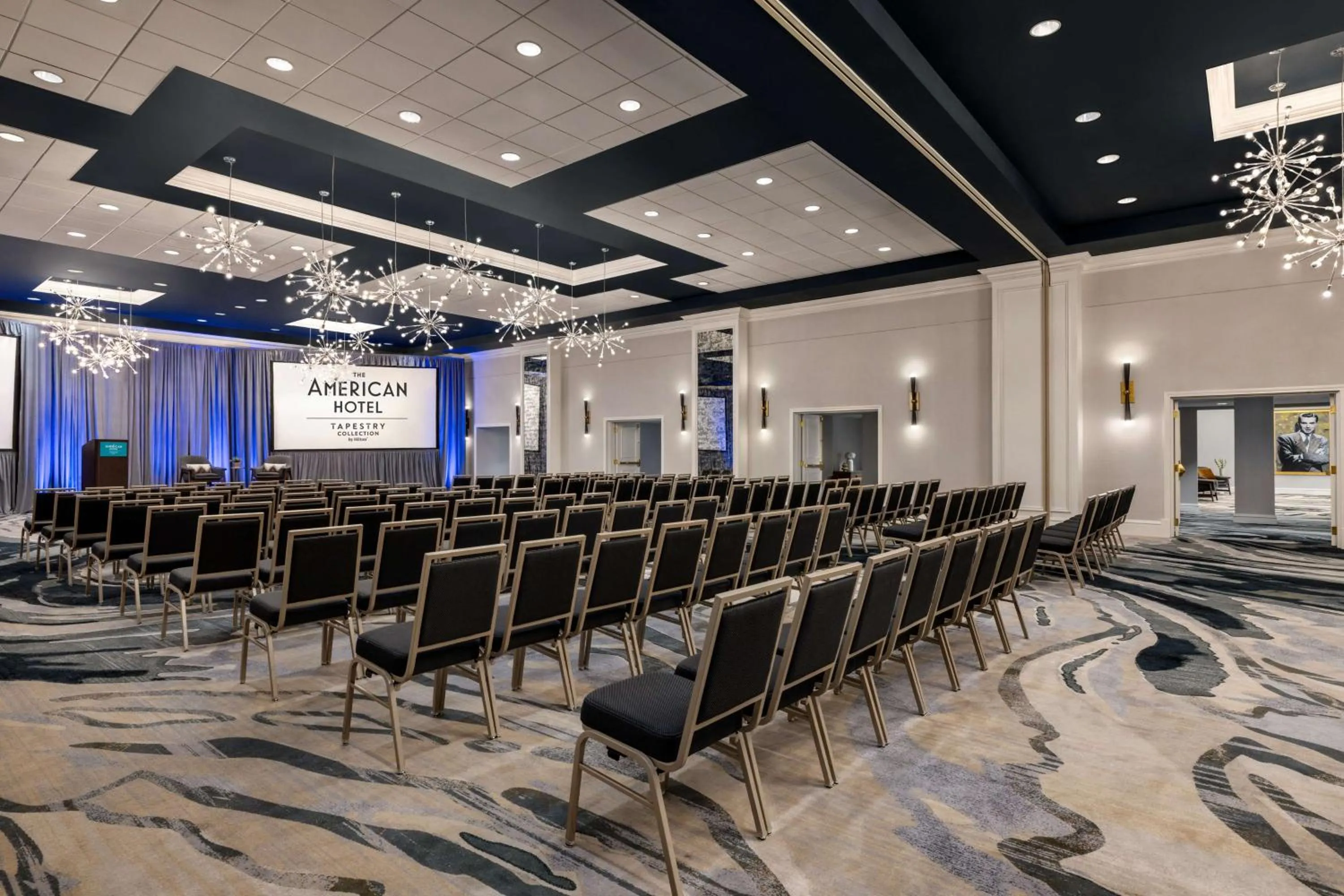 Meeting/conference room in The American Hotel Atlanta Downtown-a Doubletree by Hilton