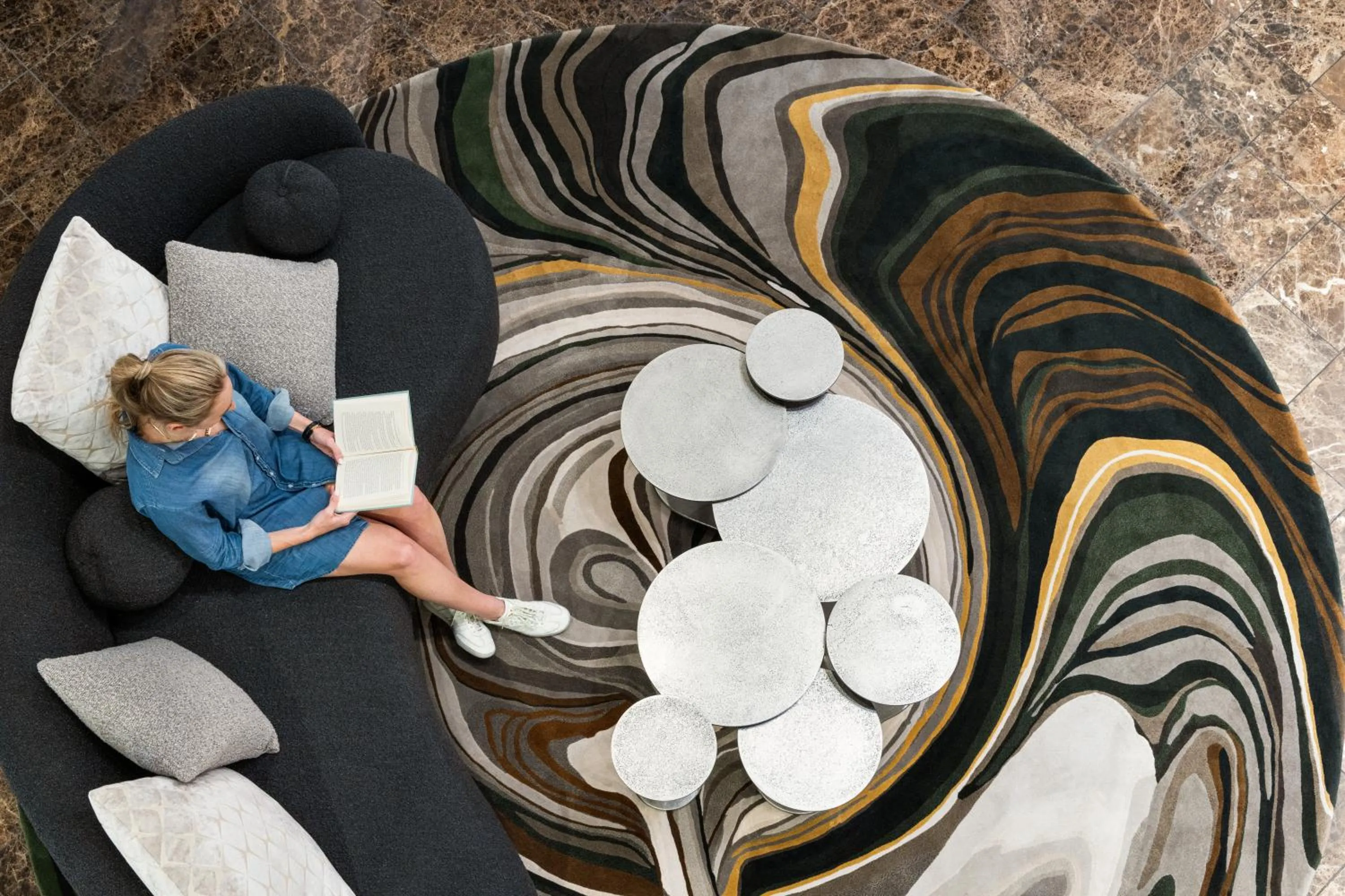 Lobby or reception in The American Hotel Atlanta Downtown-a Doubletree by Hilton