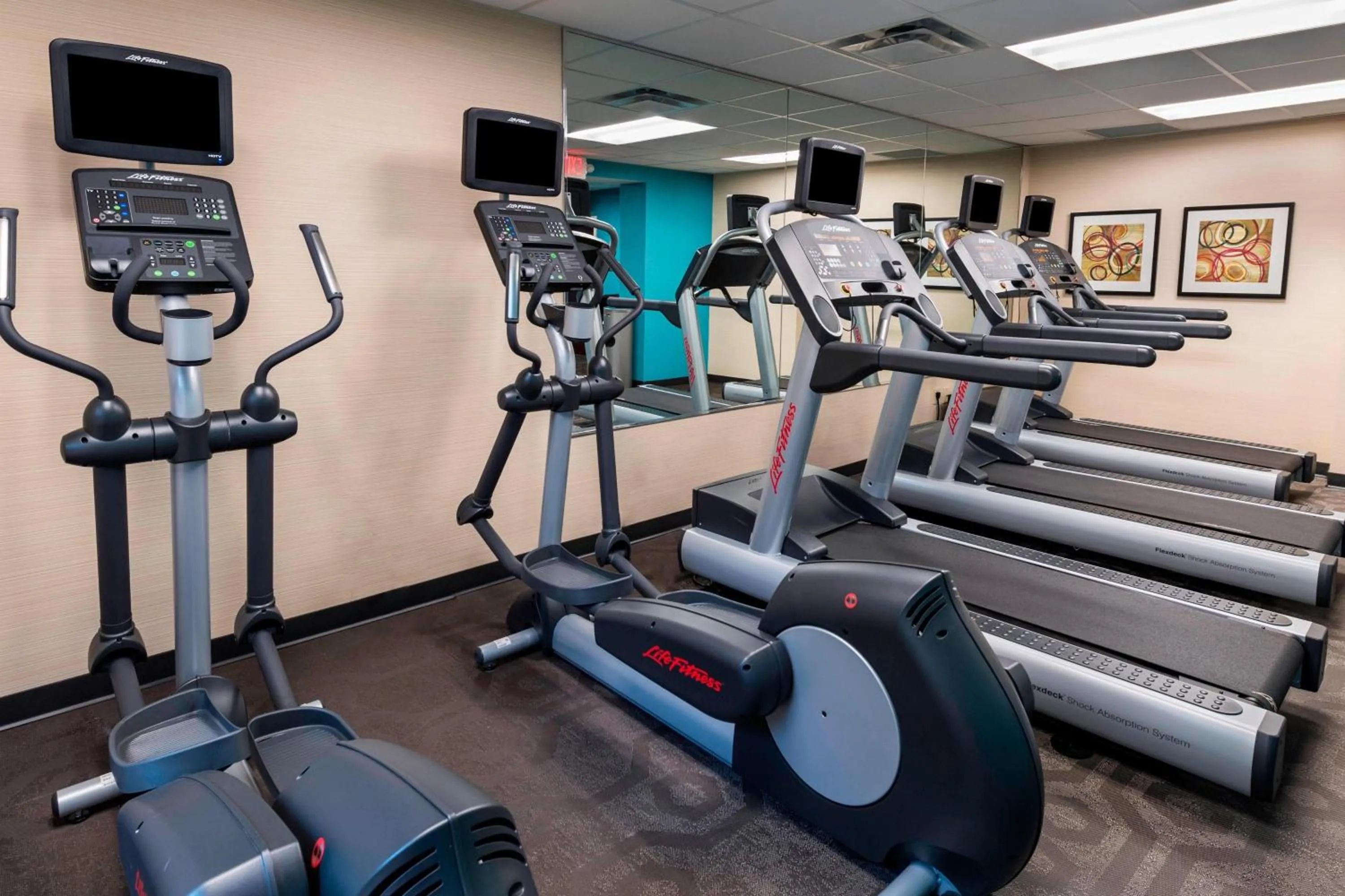 Fitness centre/facilities in Fairfield Inn & Suites by Marriott Atlanta Buckhead
