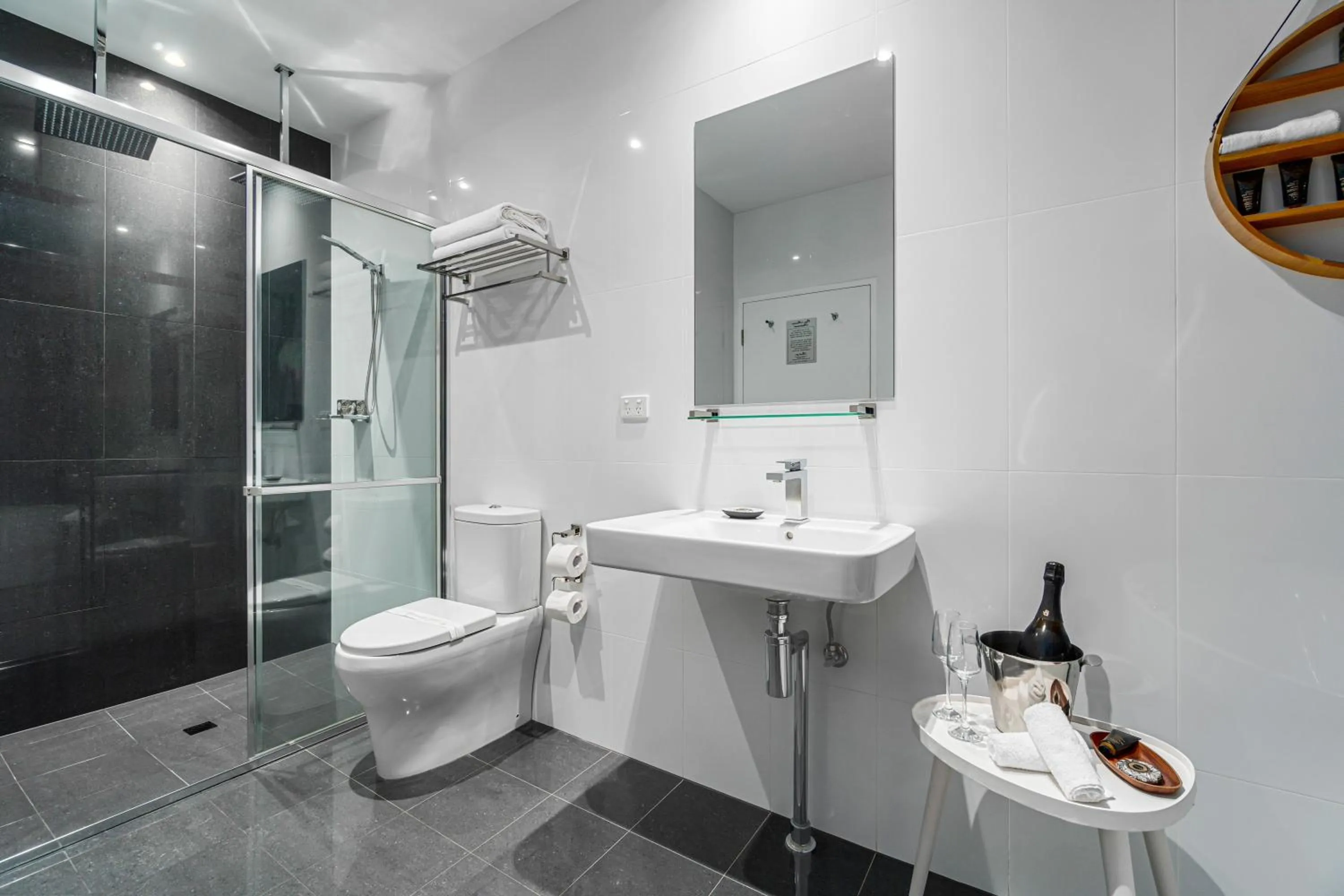 Shower in North Adelaide Boutique Stays Accommodation