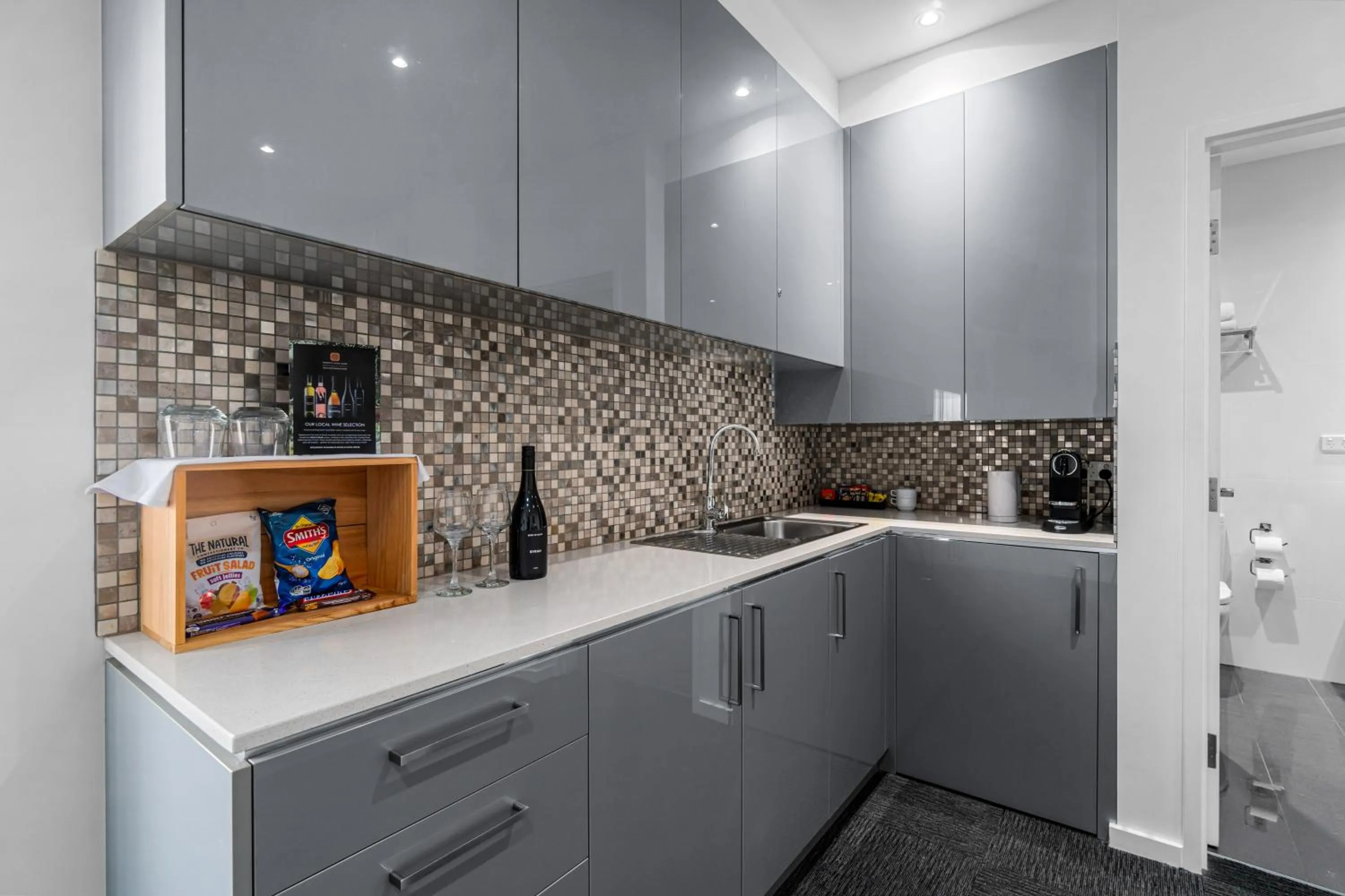Kitchen or kitchenette in North Adelaide Boutique Stays Accommodation