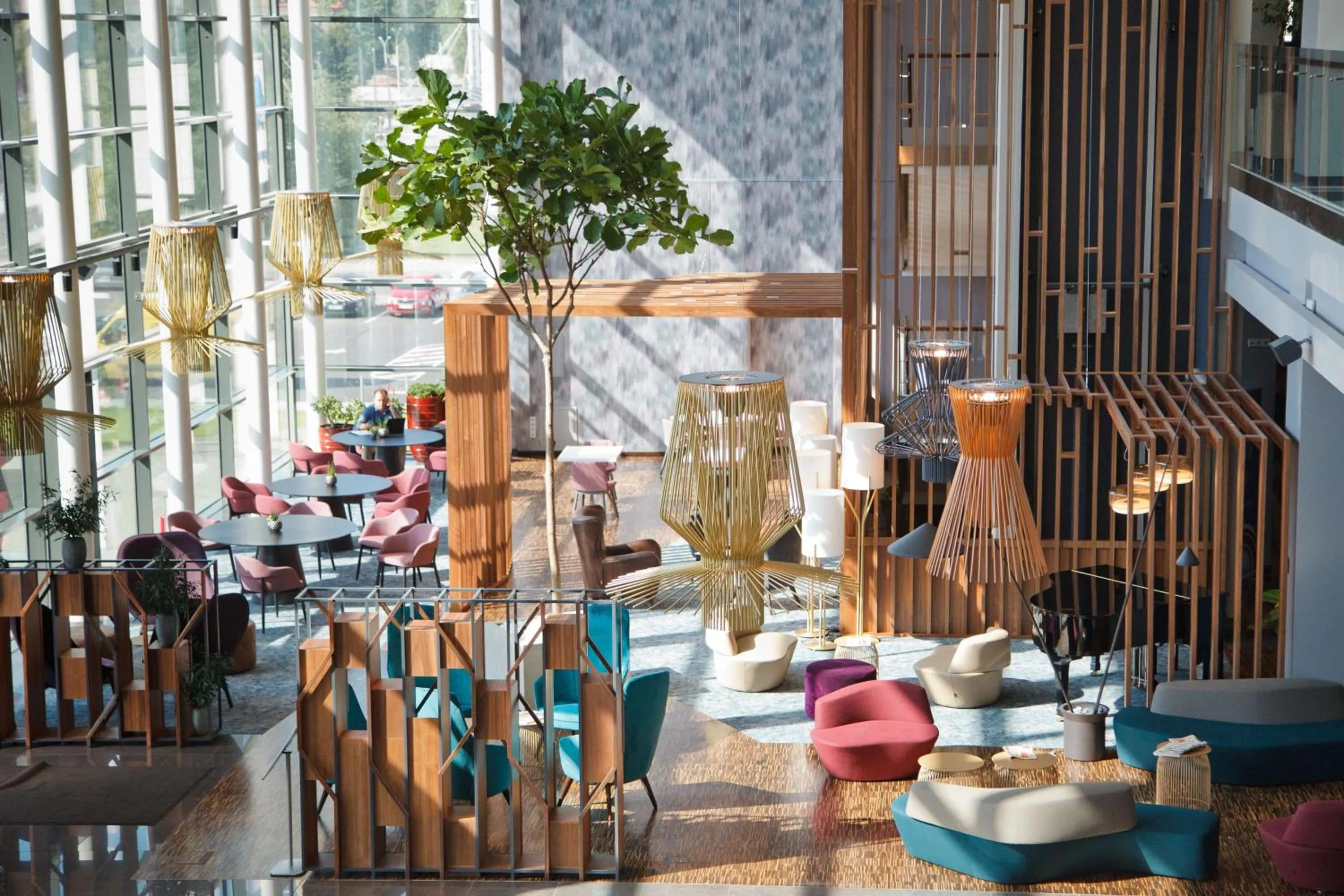 Lobby or reception in Radisson Blu Hotel Lietuva