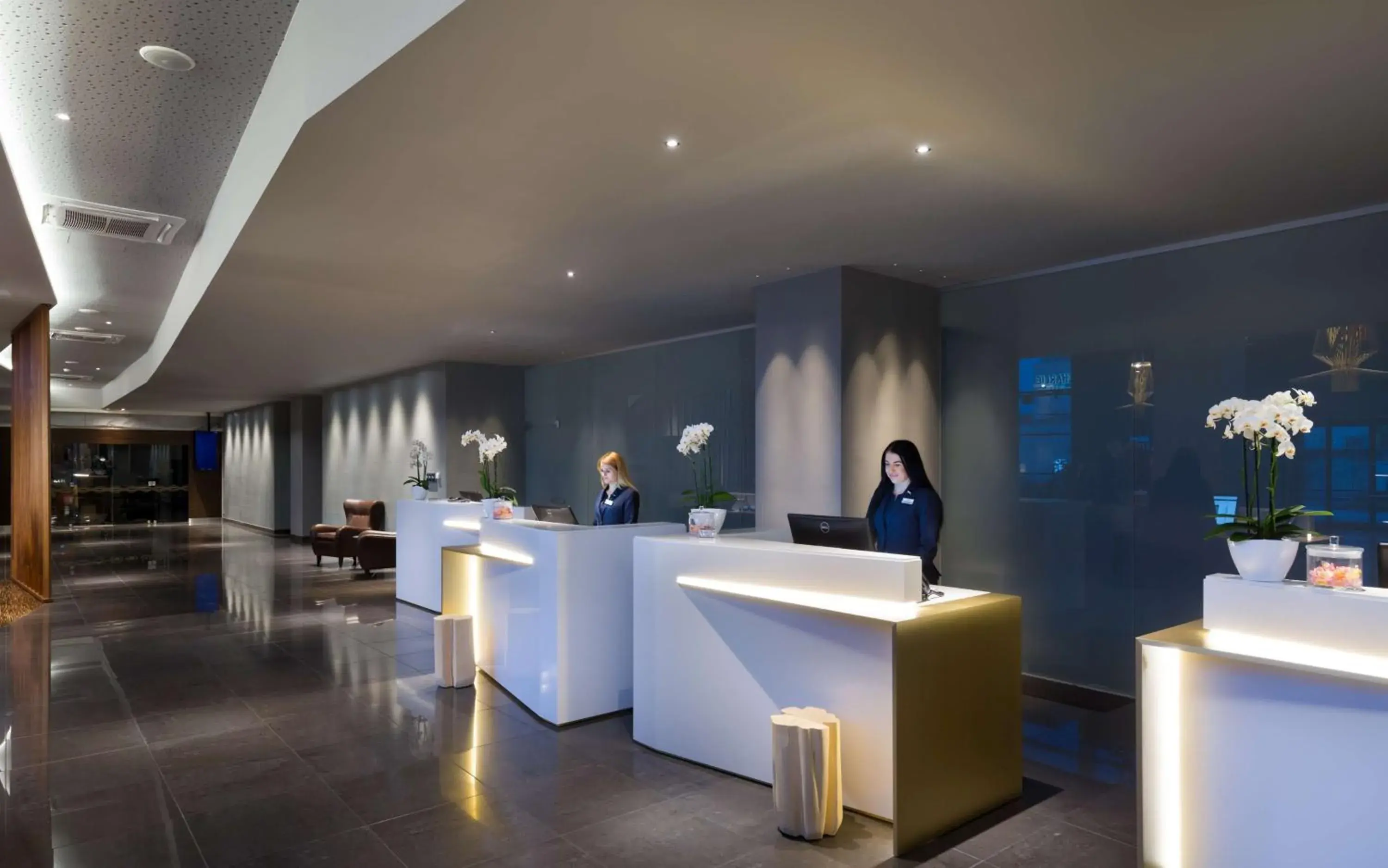 Lobby or reception in Radisson Blu Hotel Lietuva Lobby or reception in Radisson Blu Hotel Lietuva