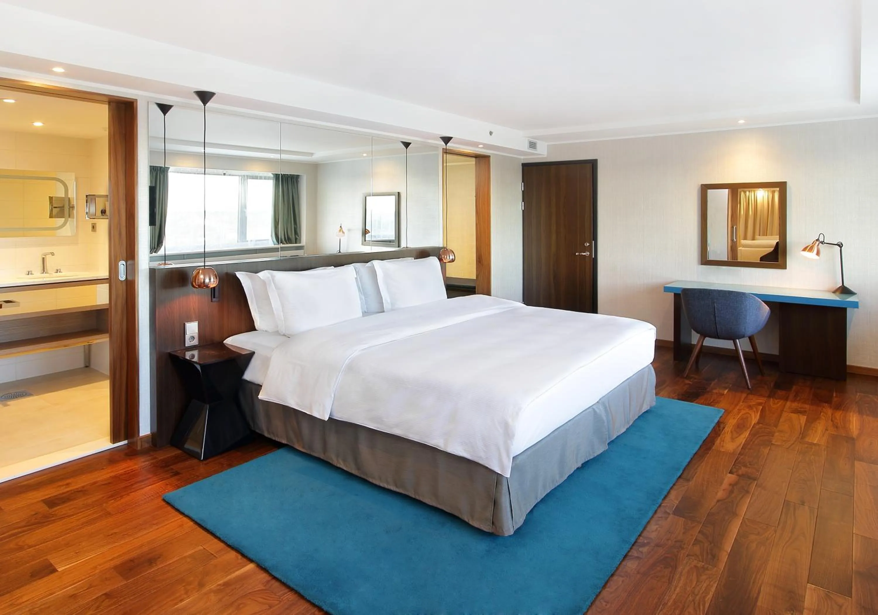 Bed in Radisson Blu Hotel Lietuva