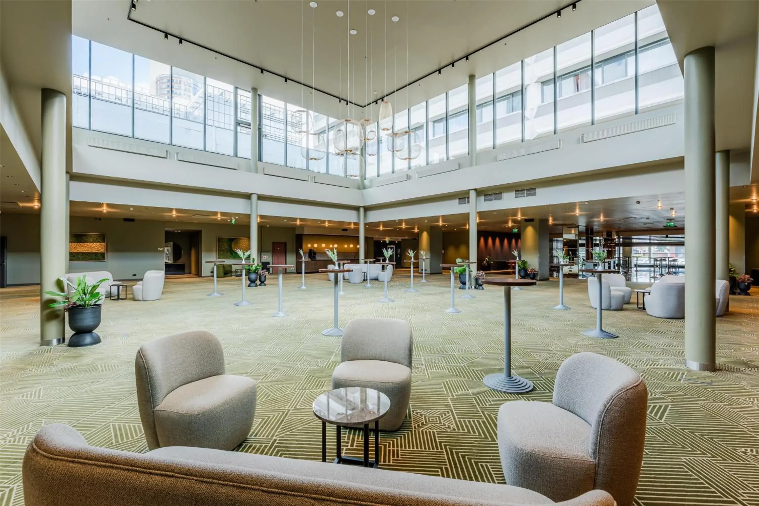 Lobby or reception in Radisson Blu Hotel Lietuva Lobby or reception in Radisson Blu Hotel Lietuva