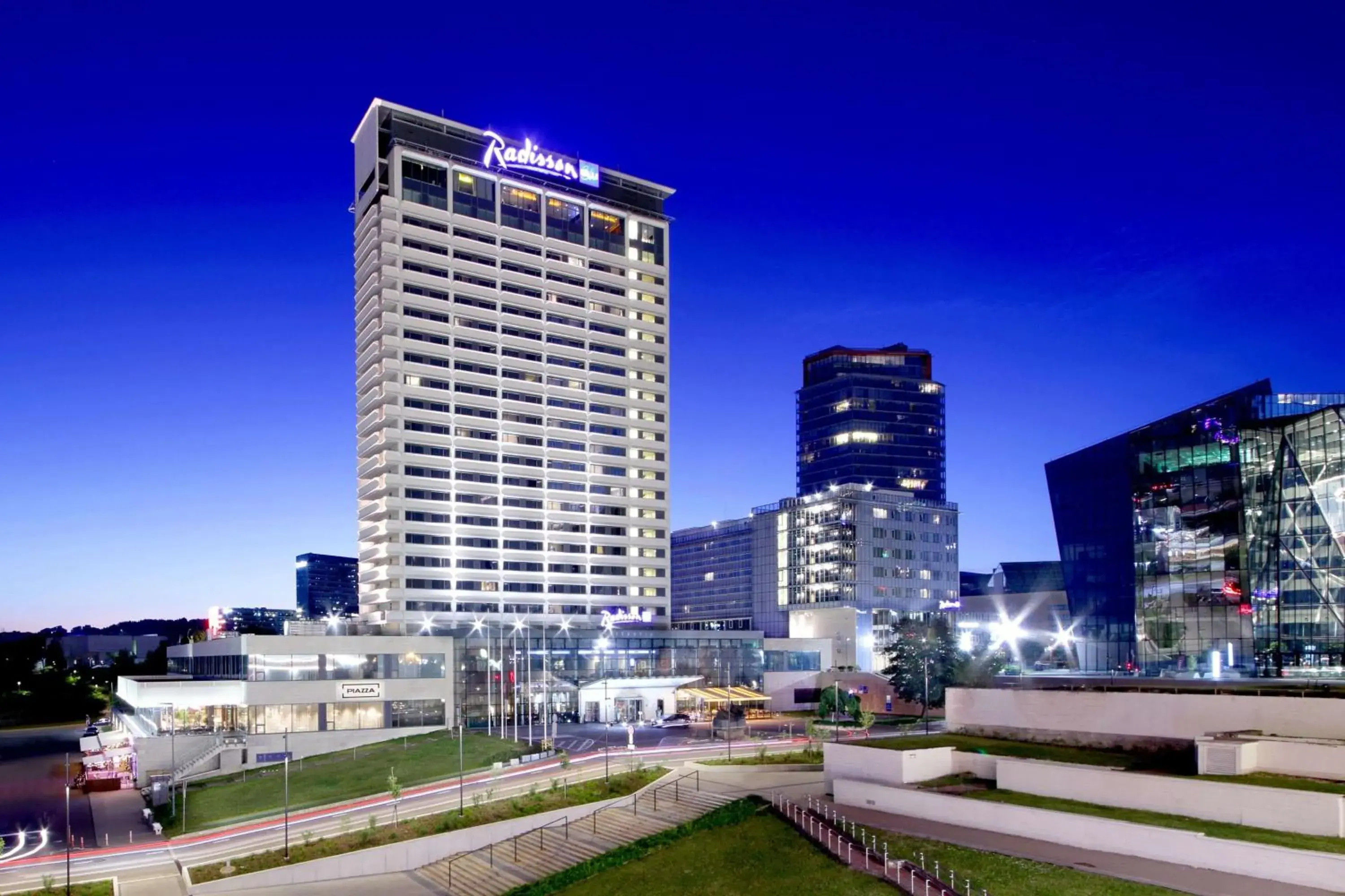 Property building in Radisson Blu Hotel Lietuva Property building in Radisson Blu Hotel Lietuva