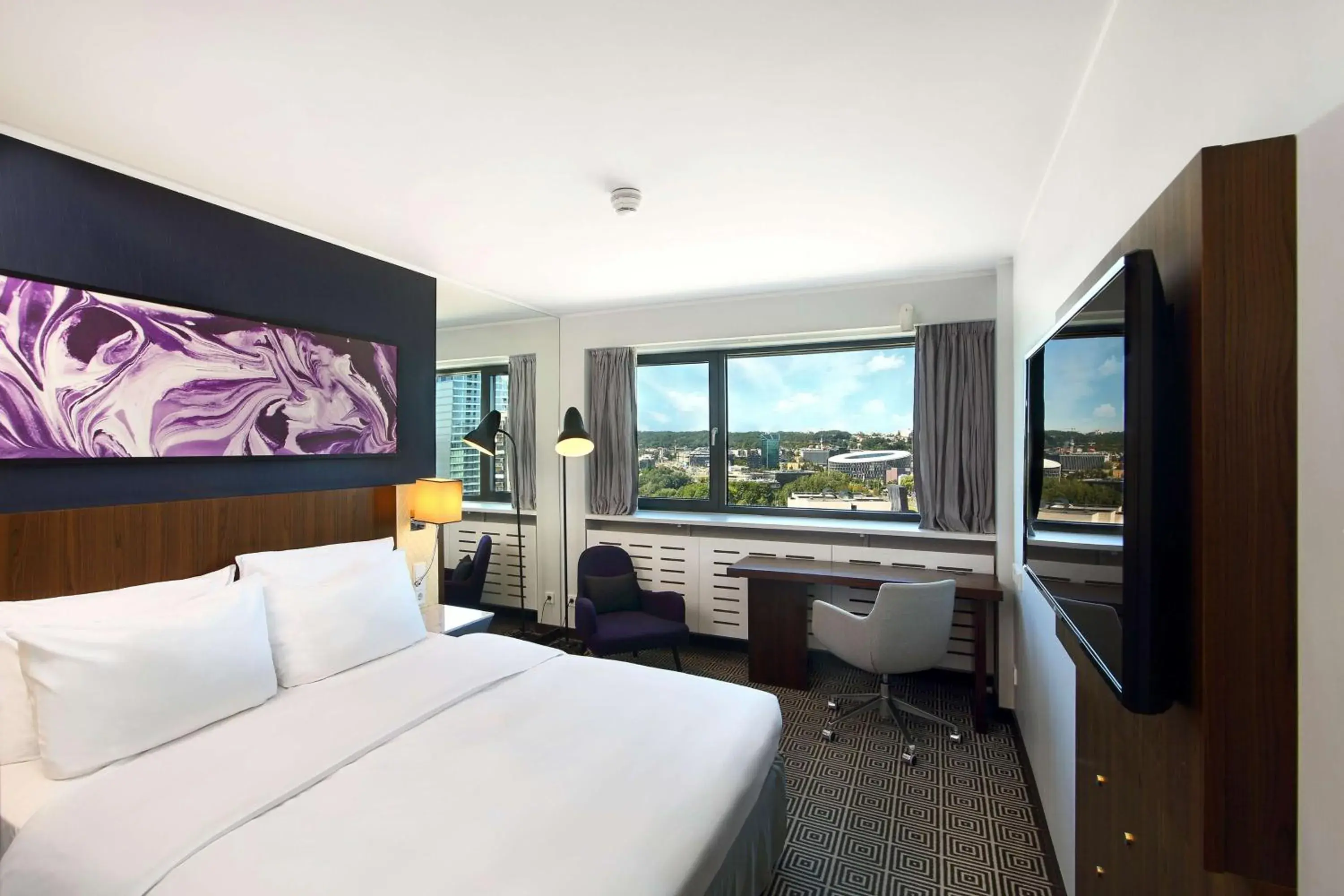 Photo of the whole room, Bed in Radisson Blu Hotel Lietuva Photo of the whole room, Bed in Radisson Blu Hotel Lietuva