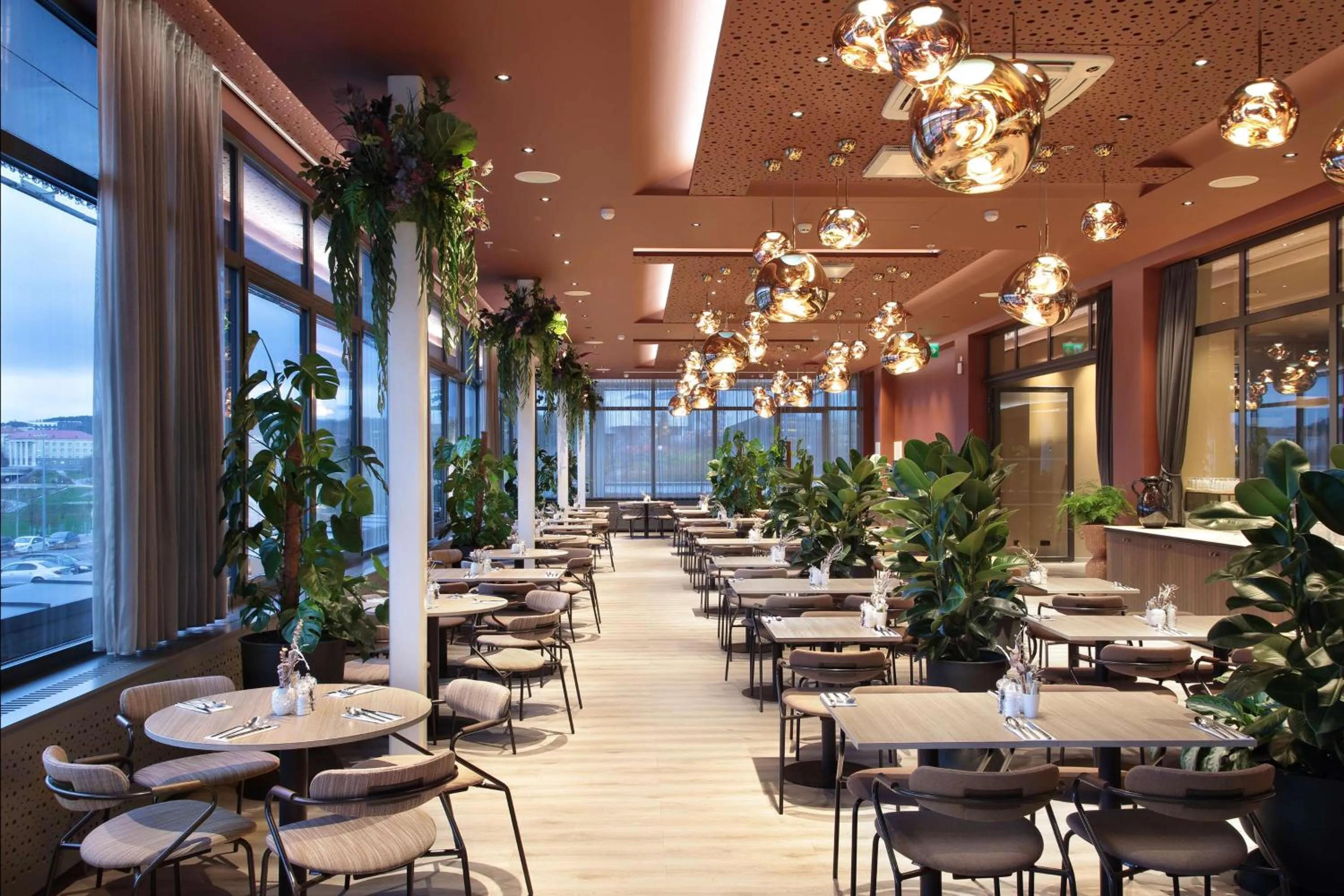 Restaurant/places to eat in Radisson Blu Hotel Lietuva