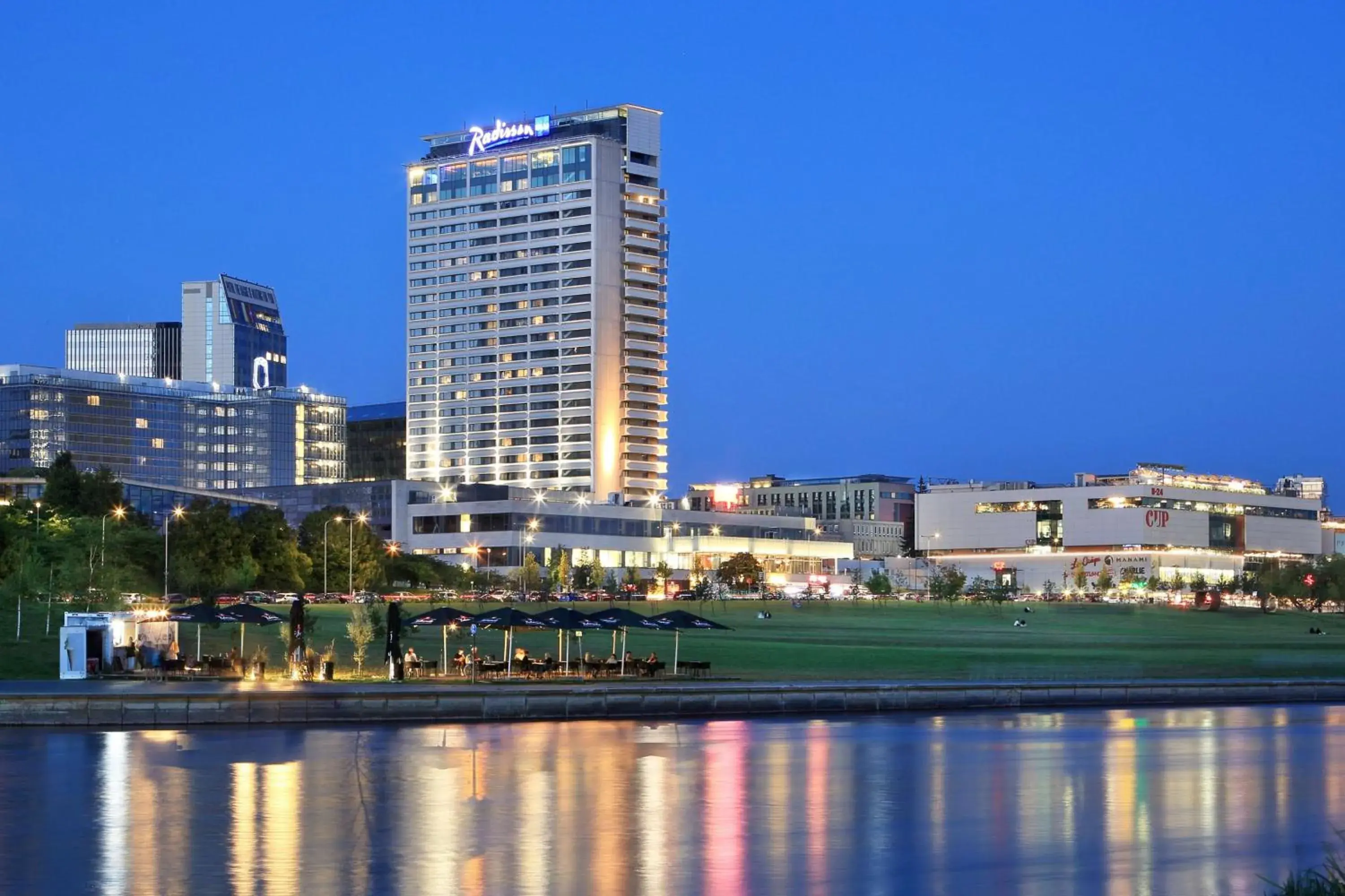 Property building in Radisson Blu Hotel Lietuva Property building in Radisson Blu Hotel Lietuva