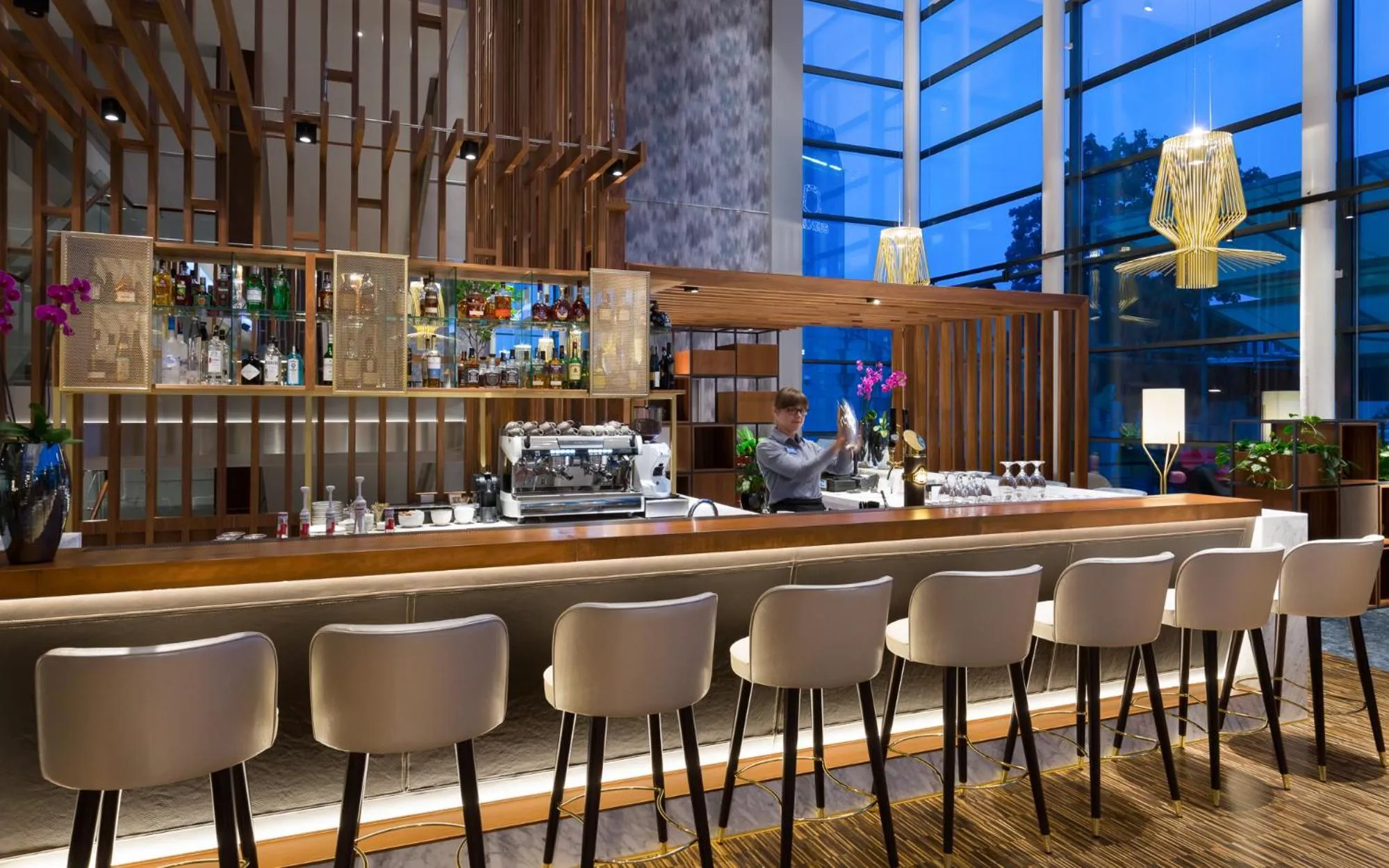 Lounge or bar in Radisson Blu Hotel Lietuva